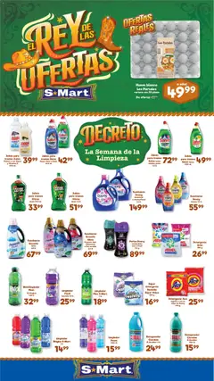 Vista previa de S-Mart folleto Ofertas de feria Monterrey, nuevo folleto de la tienda, válido en México a partir del 26.05.2026