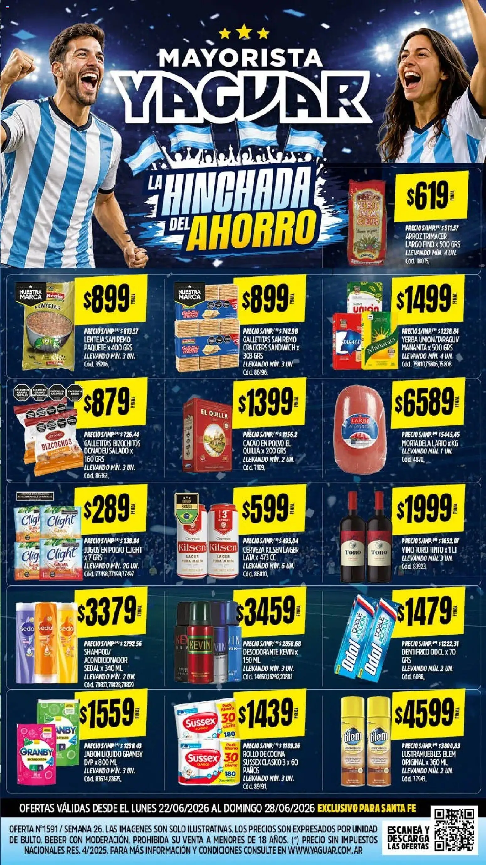 Yaguar - Oferta Semanal Santa Fé │ válido desde el 22/06/2026 | Página: 2