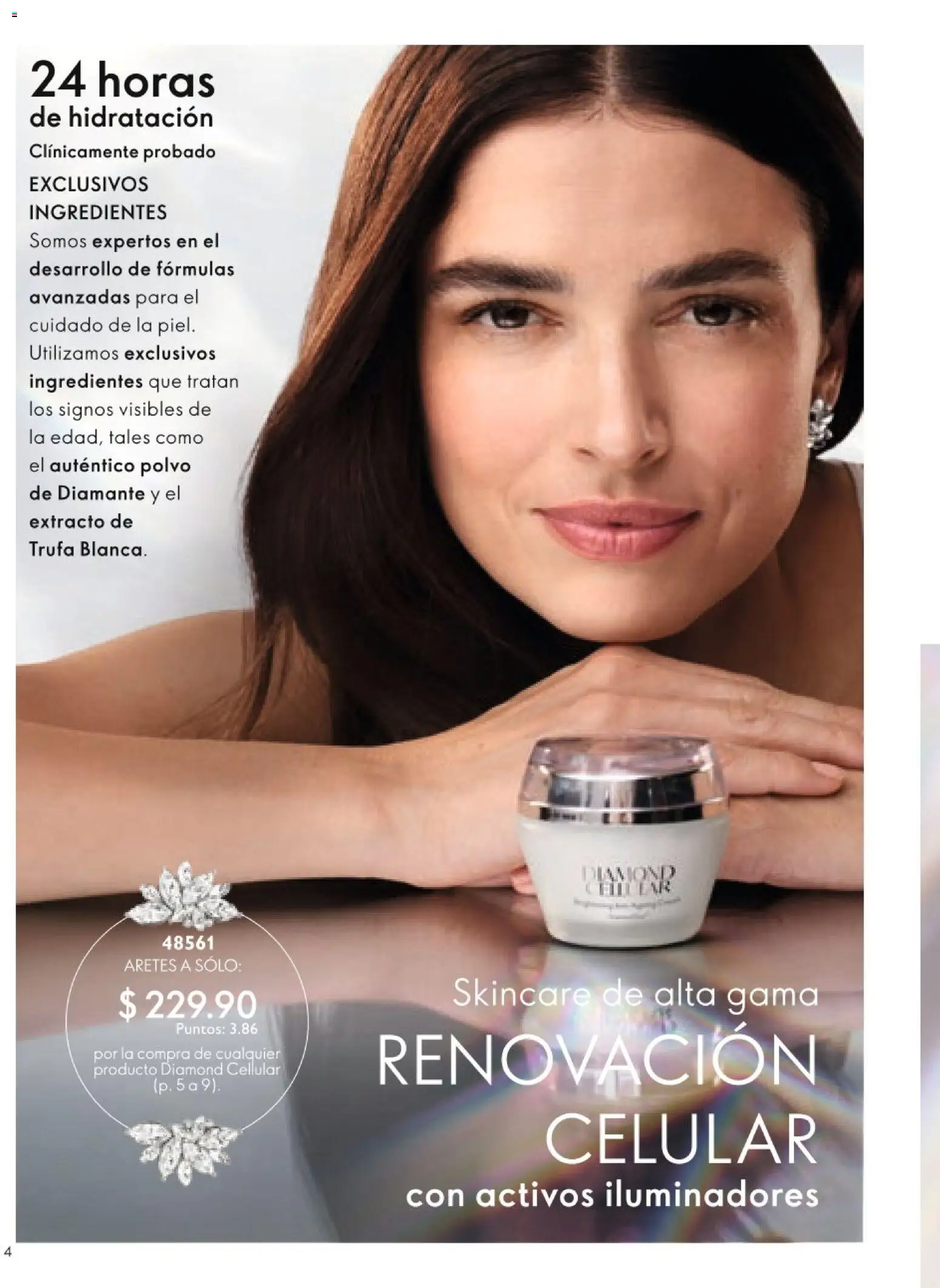 Nuevas ofertas de Oriflame válidas en toda la República Mexicana desde el 20.06.2026. ¡Encuentra las mejores ofertas en Oriflame campaña 9 2026! | Página: 4 | Productos: Aretes, Polvo