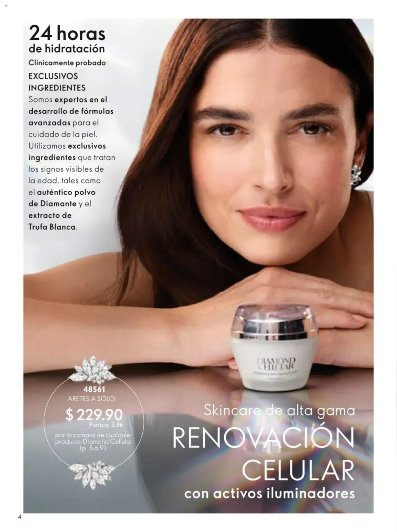 Nuevas ofertas de Oriflame válidas en toda la República Mexicana desde el 20/06/2026. ¡Encuentra las mejores ofertas en Oriflame campaña 9 2026! | Página: 4 | Productos: Aretes, Polvo
