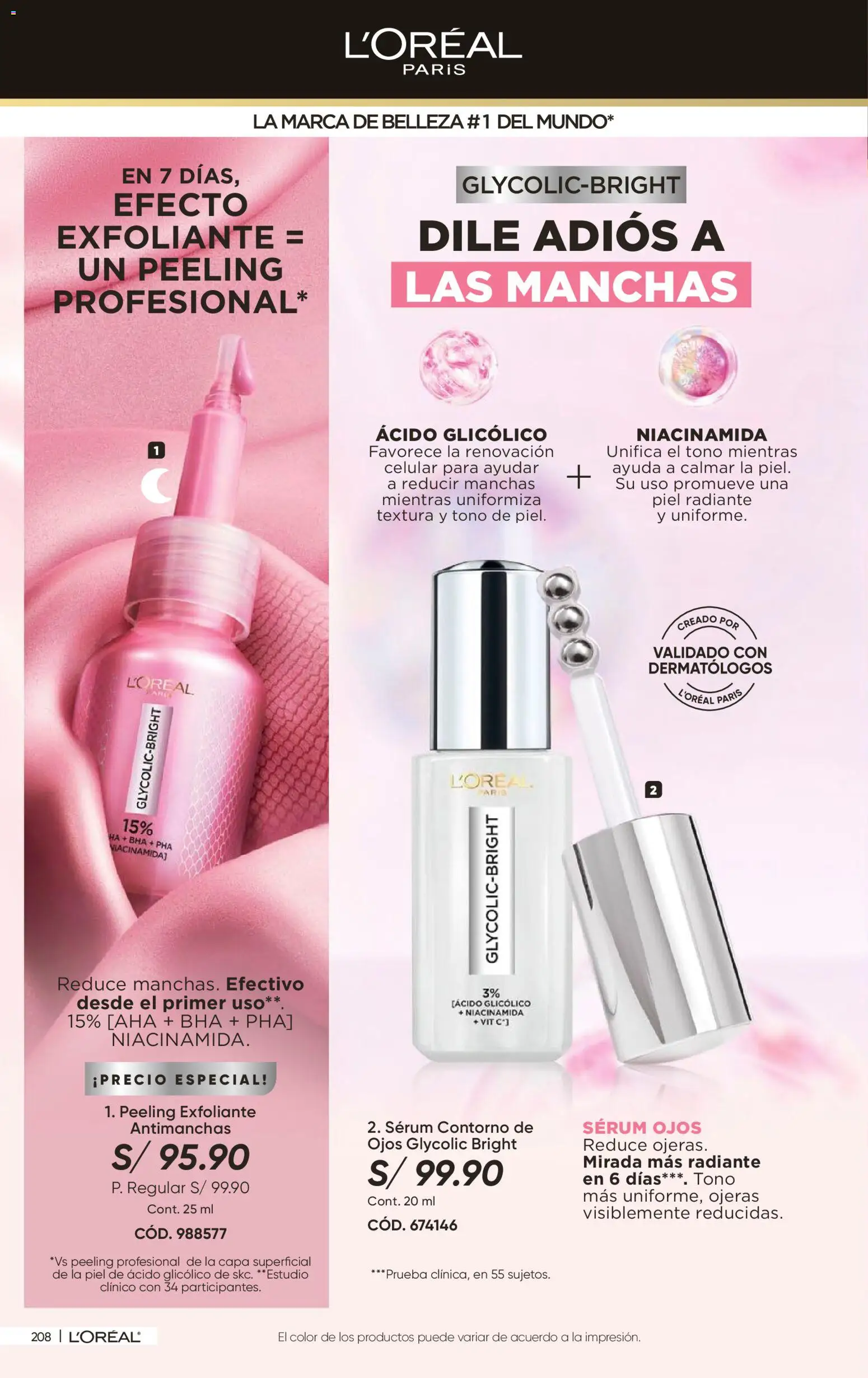 Catálogo Azzorti válido desde 14/08/2026 | Página: 210 | Productos: Exfoliante, Celular