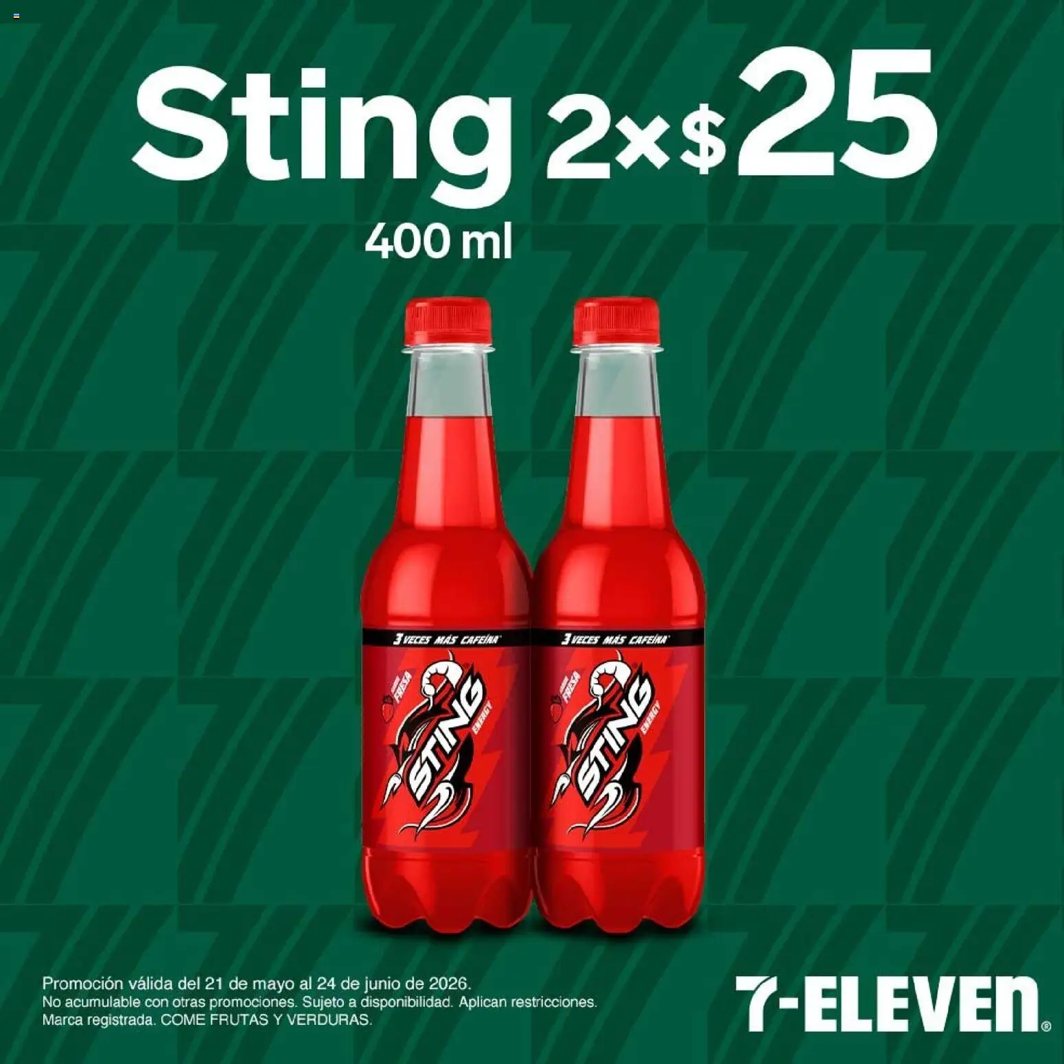 Nuevas ofertas de 7-Eleven válidas en toda la República Mexicana desde el 21.05.2026. ¡Encuentra las mejores ofertas en 7-Eleven folleto! | Página: 6 | Productos: Fresa