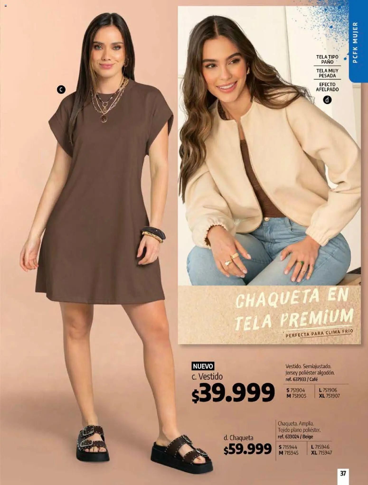 Pacifika revista - valida desde el 12/07/2026 | Página: 37 | Productos: Vestido, Chaqueta, Café