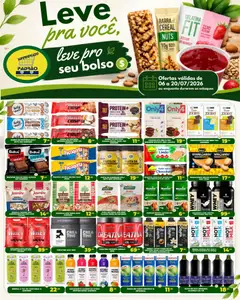 Supermercado Padrão ofertas Leve Pra Voce - Pré-Visualização do folheto da loja Supermercado Padrão, válido de 06/07/2026 | Página: 1 | Produtos: Amendoim, Água de coco, Cookies, Gelatina