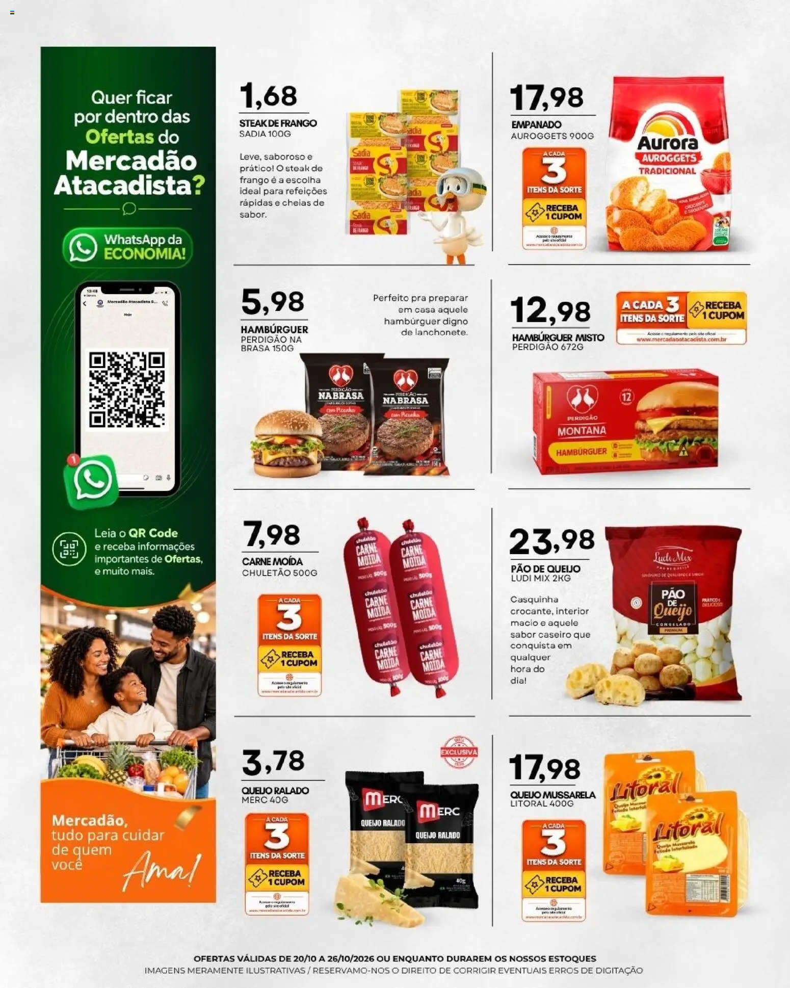 Mercadão Atacadista Folheto - válido de 20/10/2026 | Página: 3