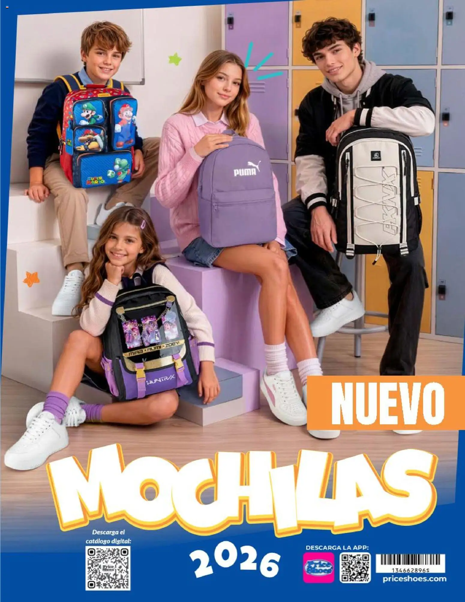 Nuevas ofertas de Price Shoes válidas en toda la República Mexicana desde el 12.06.2026. ¡Encuentra las mejores ofertas en Price Shoes catálogo Mochilas! | Página: 1