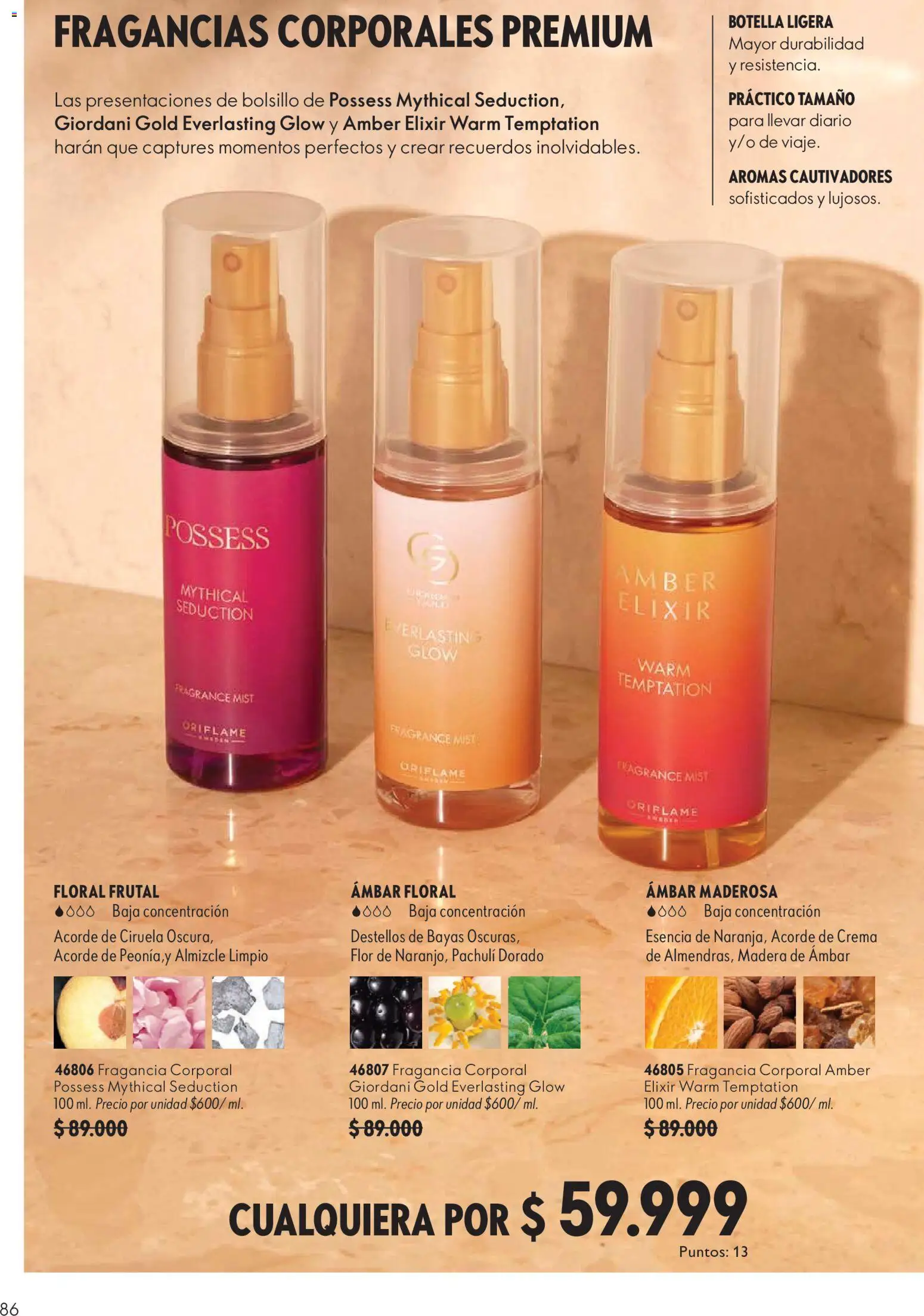 Oriflame revista - valida desde el 03/10/2026 | Página: 86