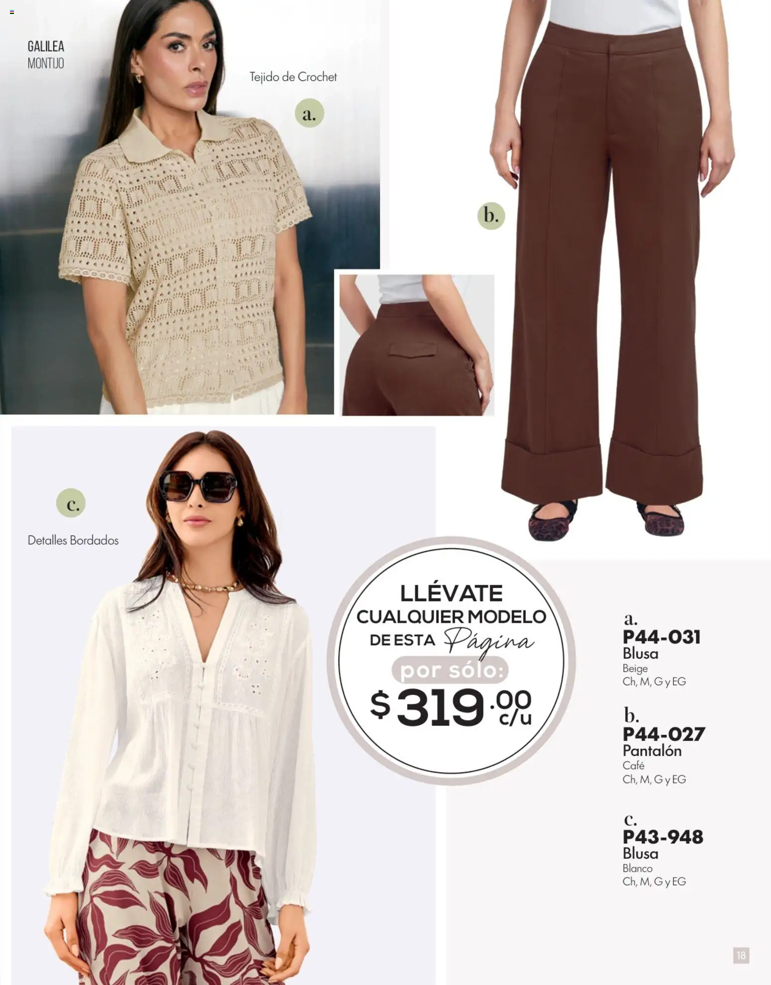 Nuevas ofertas de Cklass válidas en toda la República Mexicana desde el 15.06.2026. ¡Encuentra las mejores ofertas en Cklass catálogo Verano! | Página: 19 | Productos: Blusa, Café
