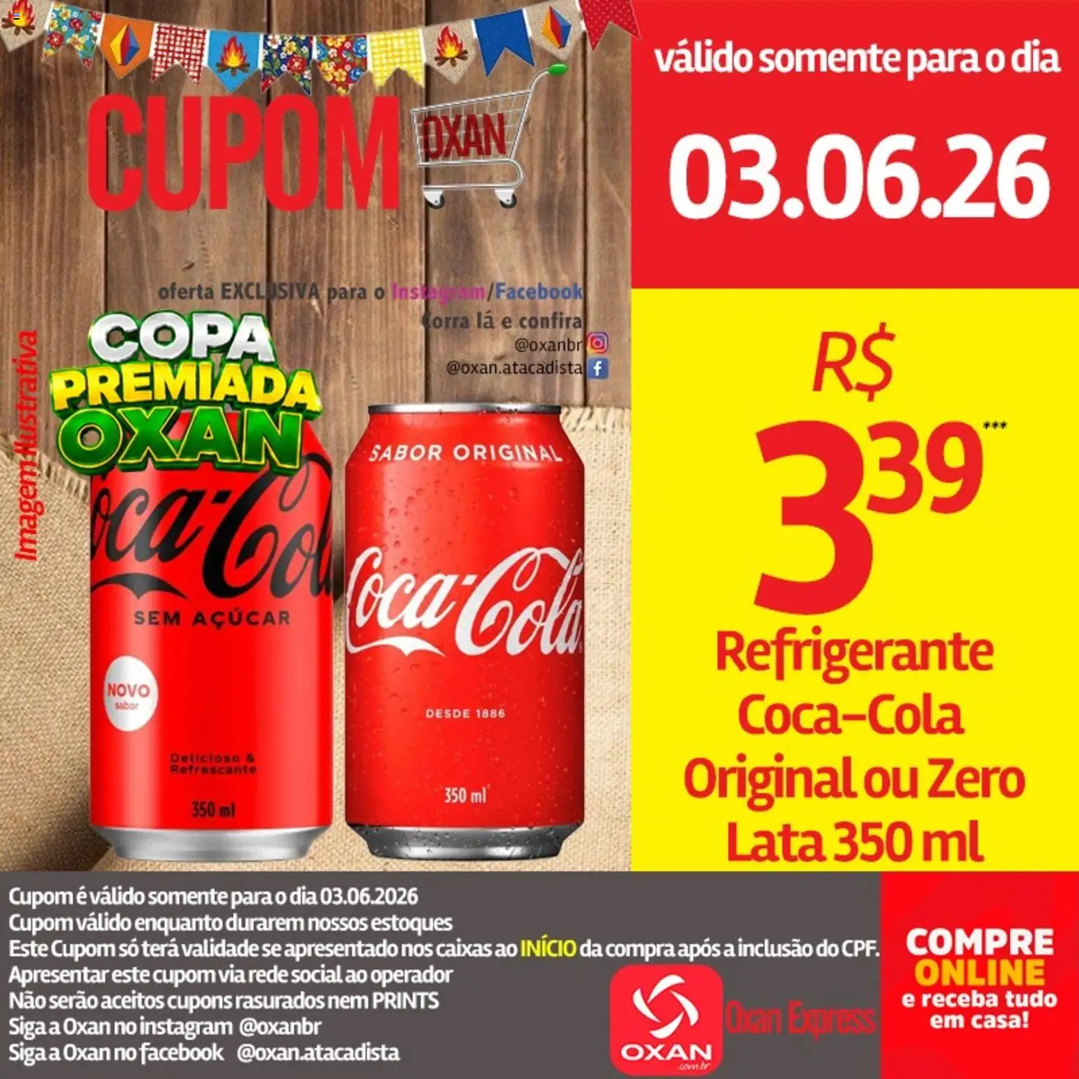 Oxan Atacadista Folheto - válido de 03.06.2026 | Página: 17