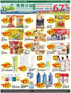 Preview of Btrust Supermarket weekly flyer - Mississauga from shop Btrust Supermarket valid from Jul 10, 2026