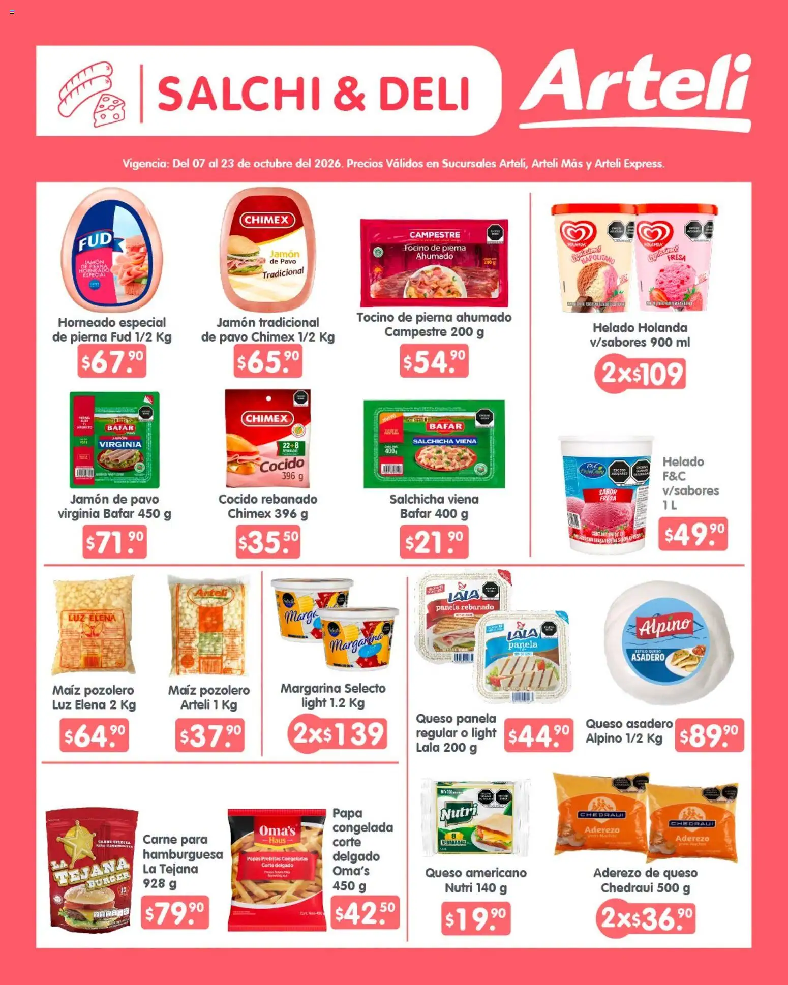 Nuevas ofertas de Arteli válidas en toda la República Mexicana desde el 07/10/2026. ¡Encuentra las mejores ofertas en Arteli folleto Quincenal! | Página: 6