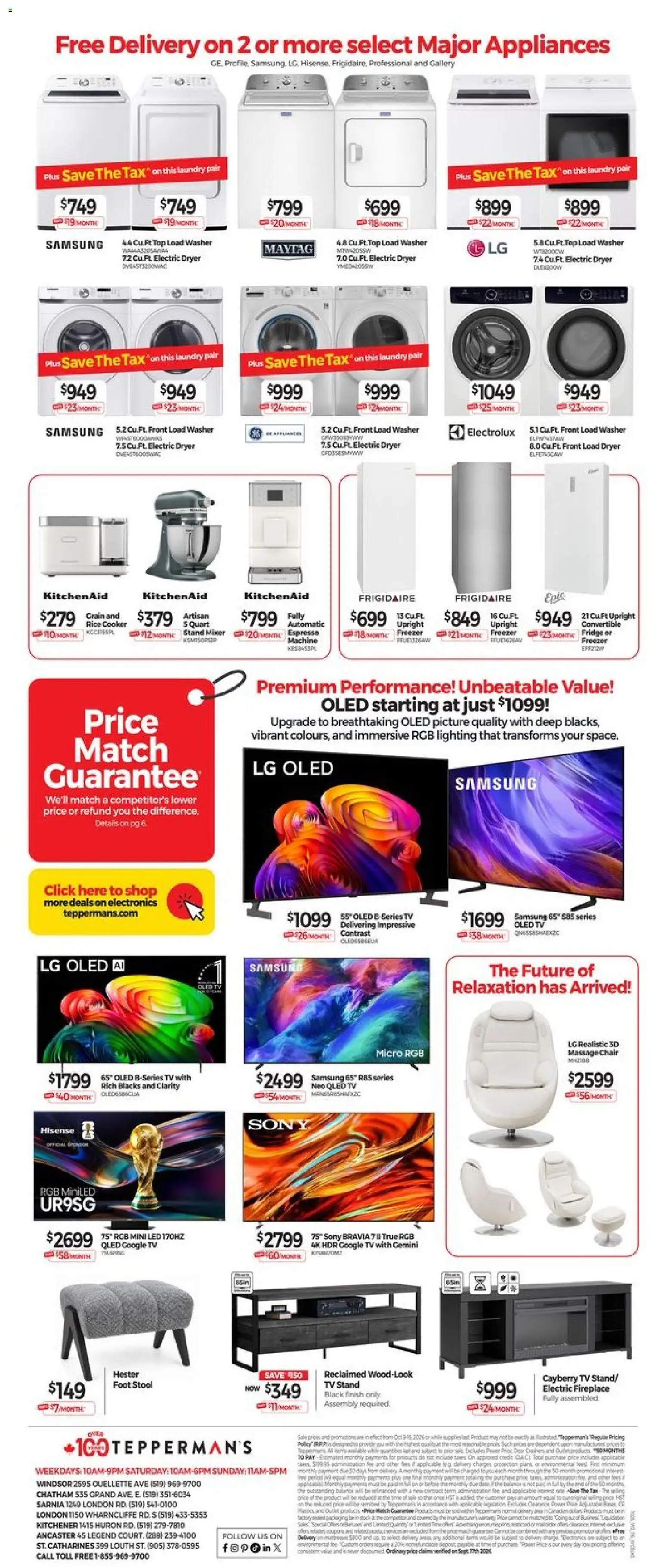Tepperman's flyer valid from Oct 9, 2026 | Page: 6