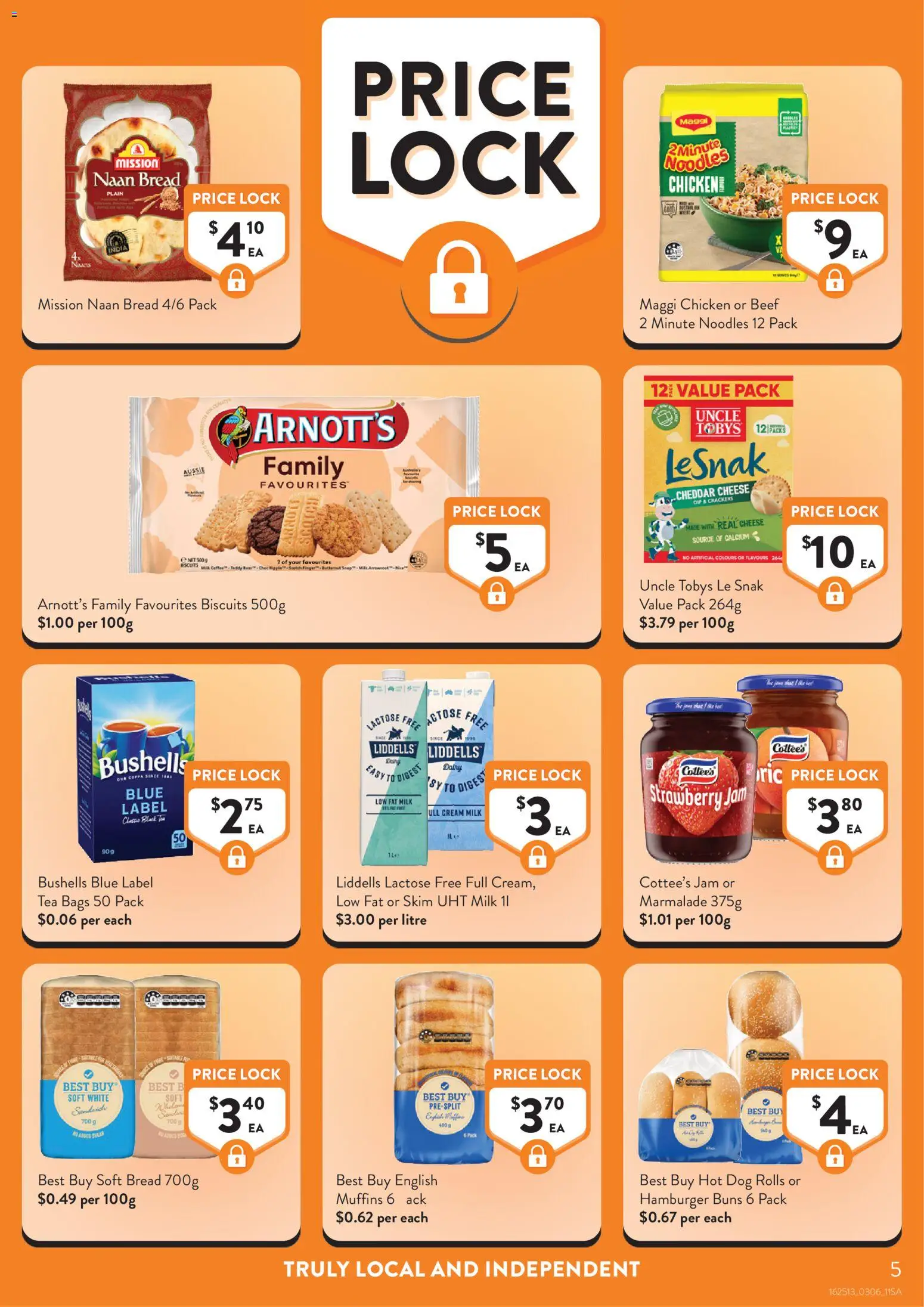 Foodworks catalogue - valid from 03.06.2026 | Page: 5 | Products: Cheese, Chicken, Tea, Cream
