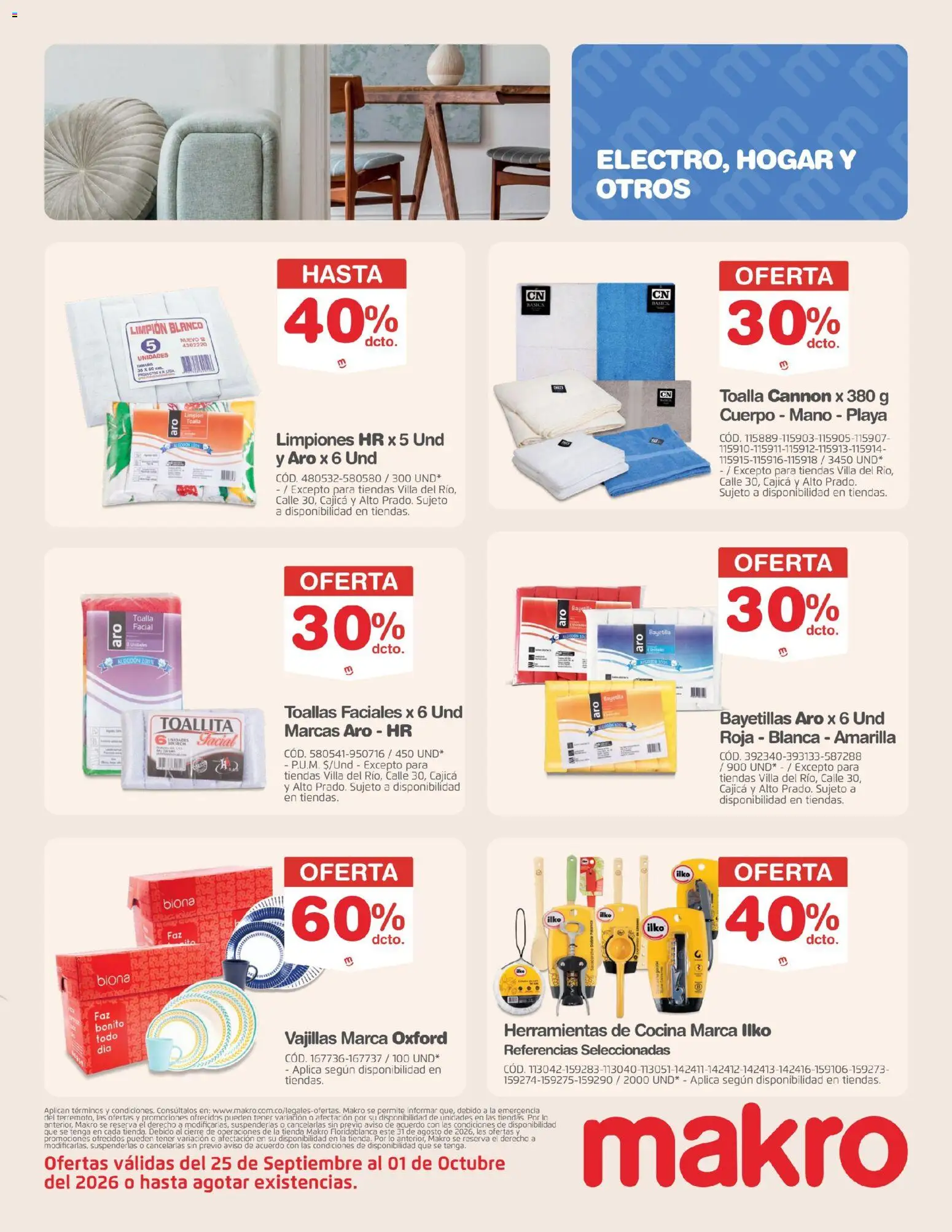 Makro revista - valida desde el 25/09/2026 | Página: 31