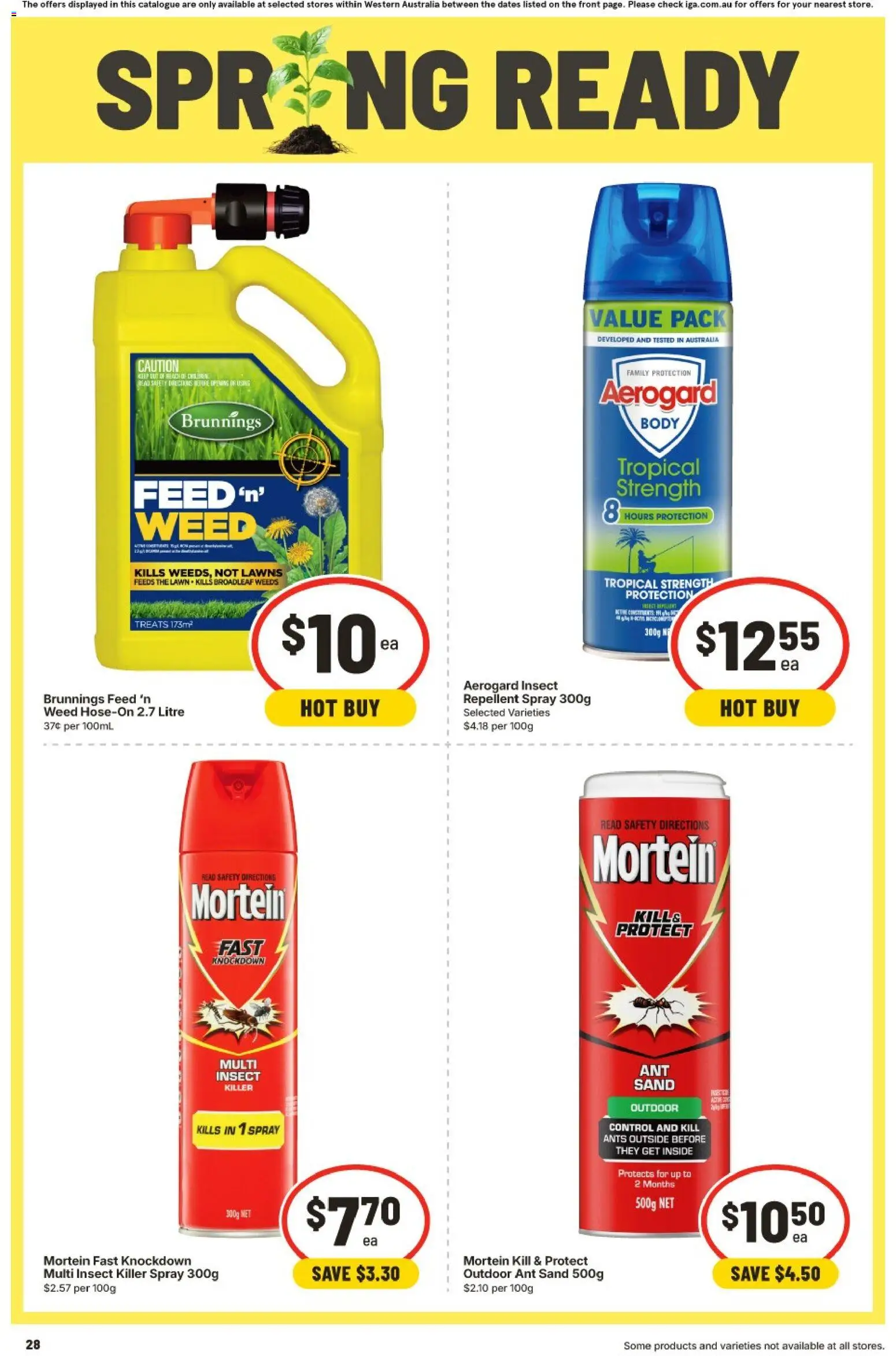 IGA catalogue - valid from 30/09/2026 | Page: 28 | Products: Weed