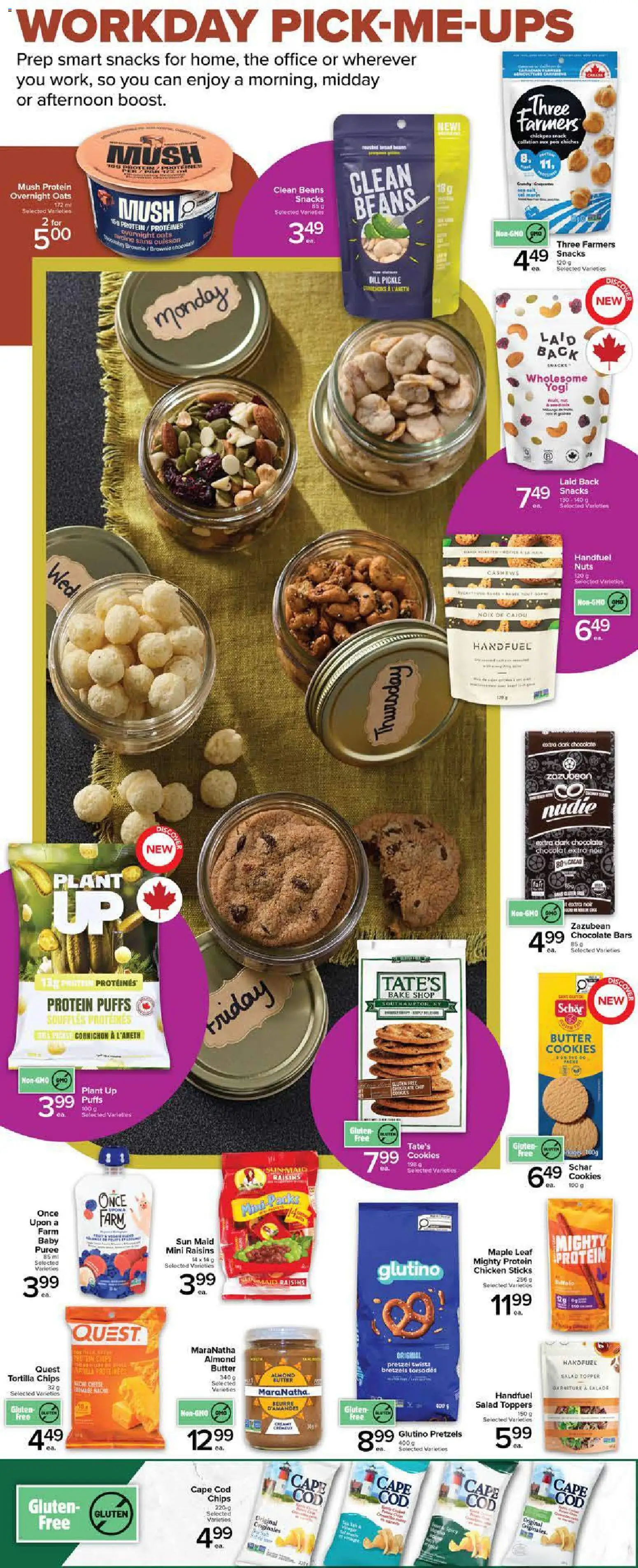 Metro flyer valid from Sep 10, 2026 | Page: 2 | Products: Nuts, Tortilla chips, Snacks, Cheese