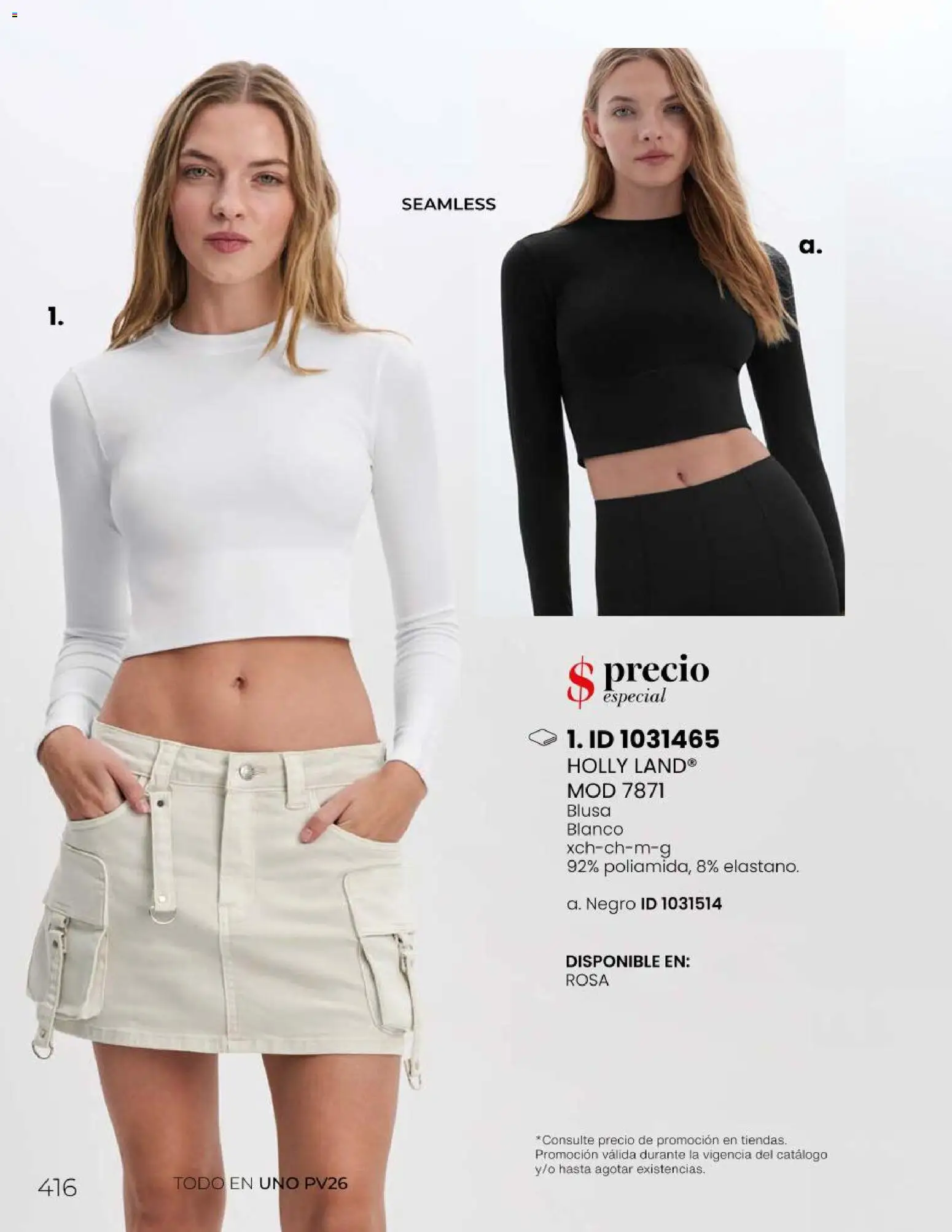 Nuevas ofertas de Price Shoes válidas en toda la República Mexicana desde el 06.05.2026. ¡Encuentra las mejores ofertas en Price Shoes catálogo Todo en uno! | Página: 416 | Productos: Blusa