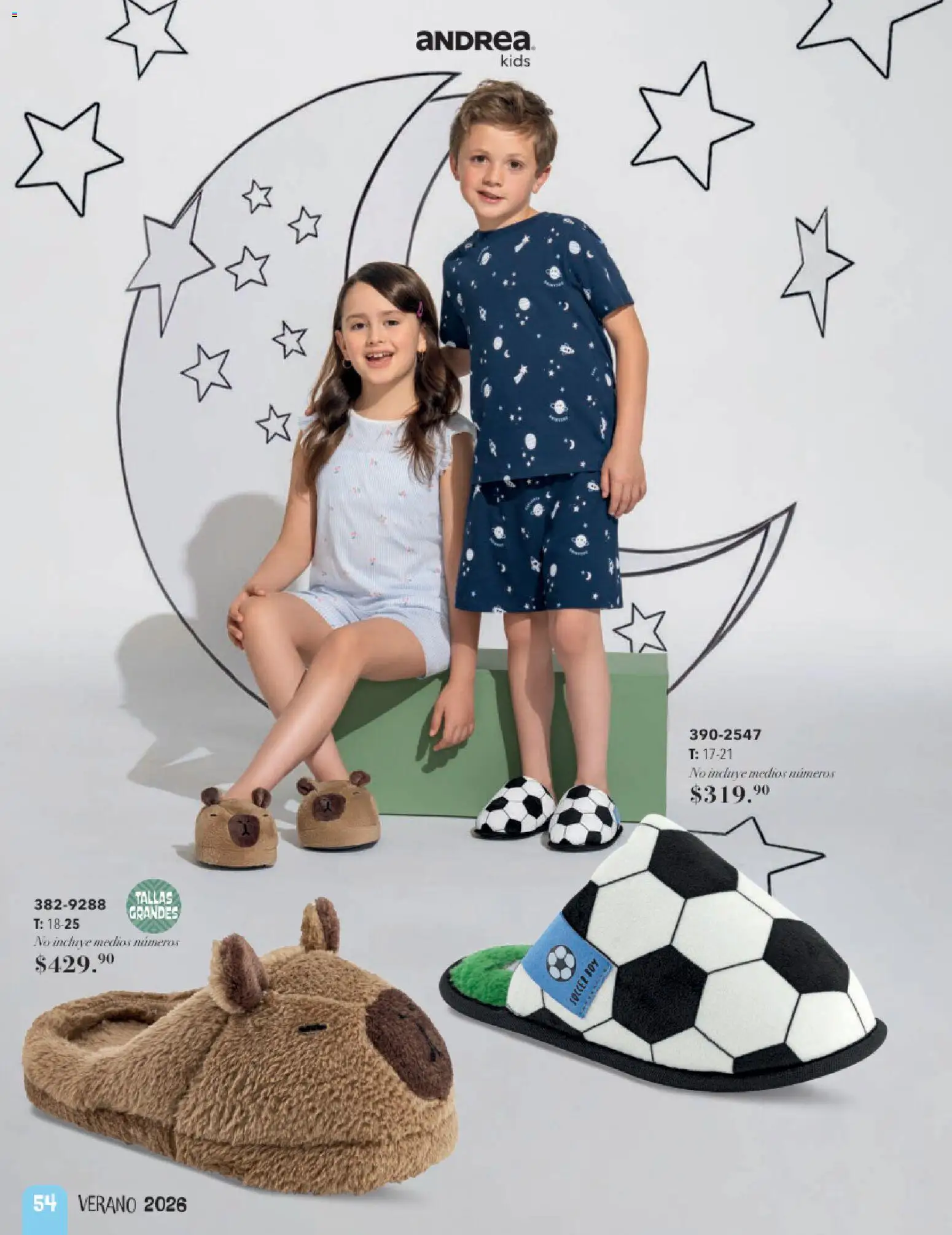 Nuevas ofertas de Andrea válidas en toda la República Mexicana desde el 24.05.2026. ¡Encuentra las mejores ofertas en Andrea catálogo Infantil! | Página: 54