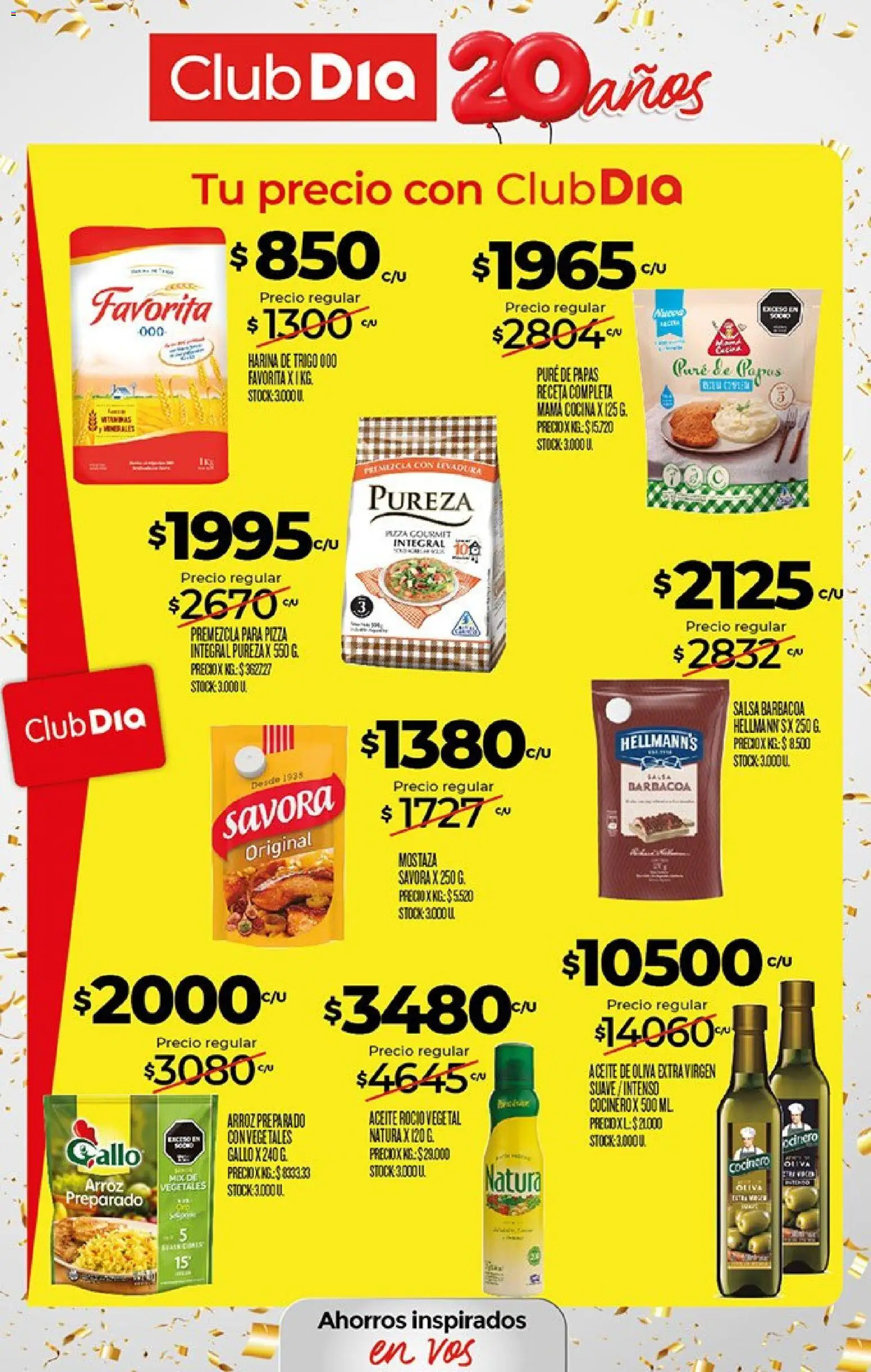 Supermercado DIA Ofertas │ válido desde el 30/09/2026 | Página: 28 | Productos: Salsa barbacoa, Papas, Oliva, Arroz