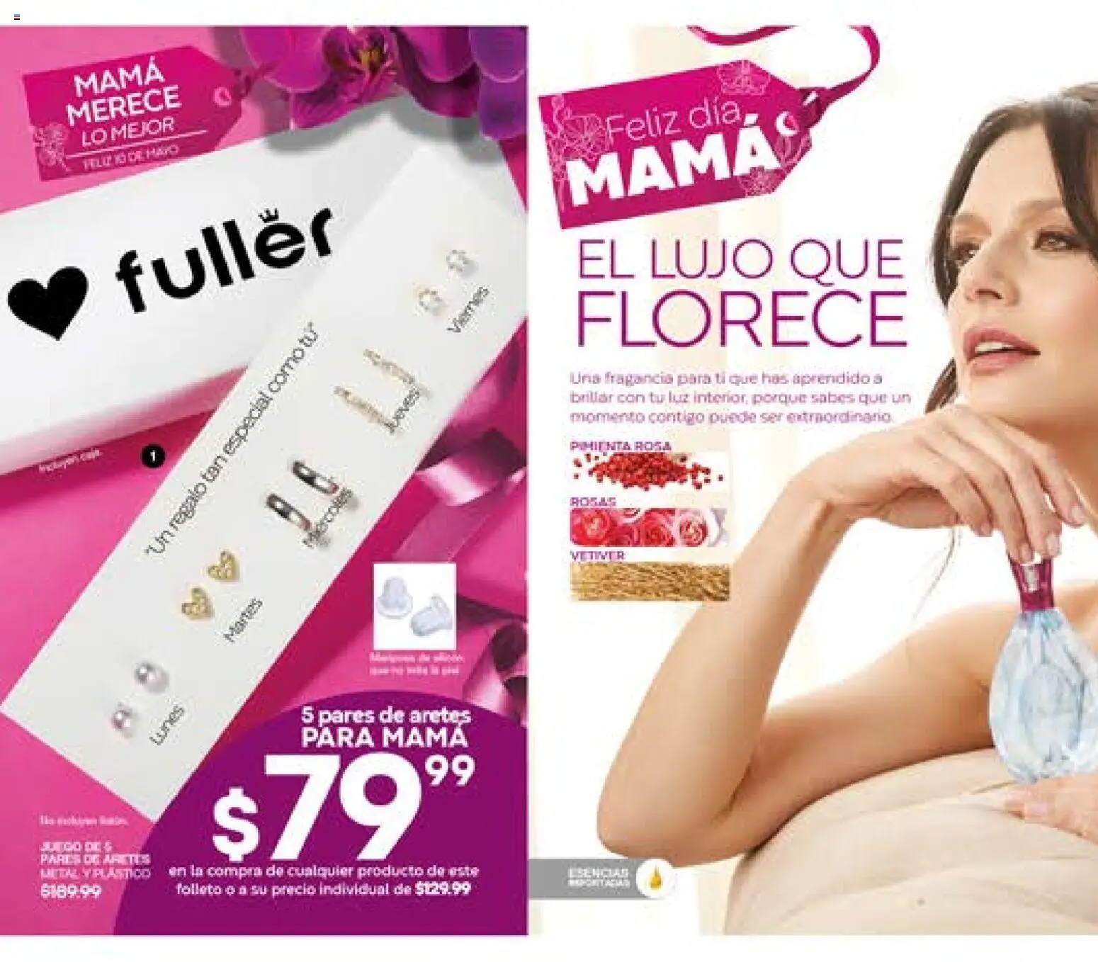 Nuevas ofertas de Fuller válidas en toda la República Mexicana desde el 01.04.2026. ¡Encuentra las mejores ofertas en Fuller campaña 26 2026! | Página: 2 | Productos: Aretes, Fragancia