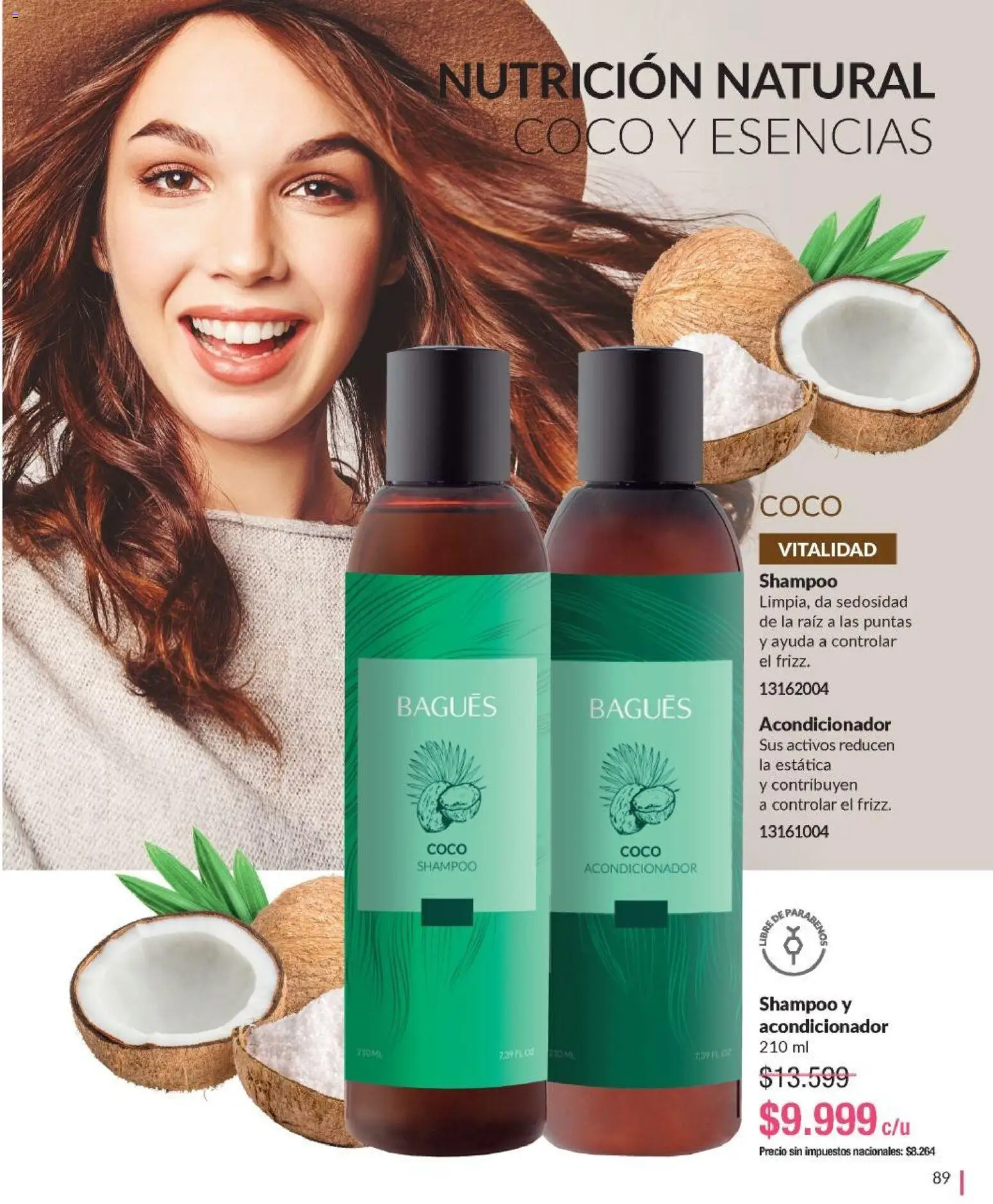 Bagués - Catálogo │ válido desde el 09.03.2026 | Página: 89 | Productos: Shampoo, Acondicionador, Esencias
