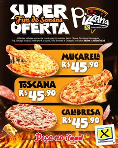 X Supermercados ofertas Pizzaria - Pré-Visualização do folheto da loja X Supermercados, válido de 18/09/2026