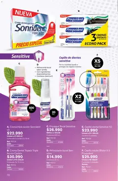Leonisa - Catálogo -  Vista previa de la revista de la tienda Leonisa valido desde el 15.05.2026 | Página: 70 | Productos: Crema, Cepillo de dientes, Enjuague bucal, Crema dental