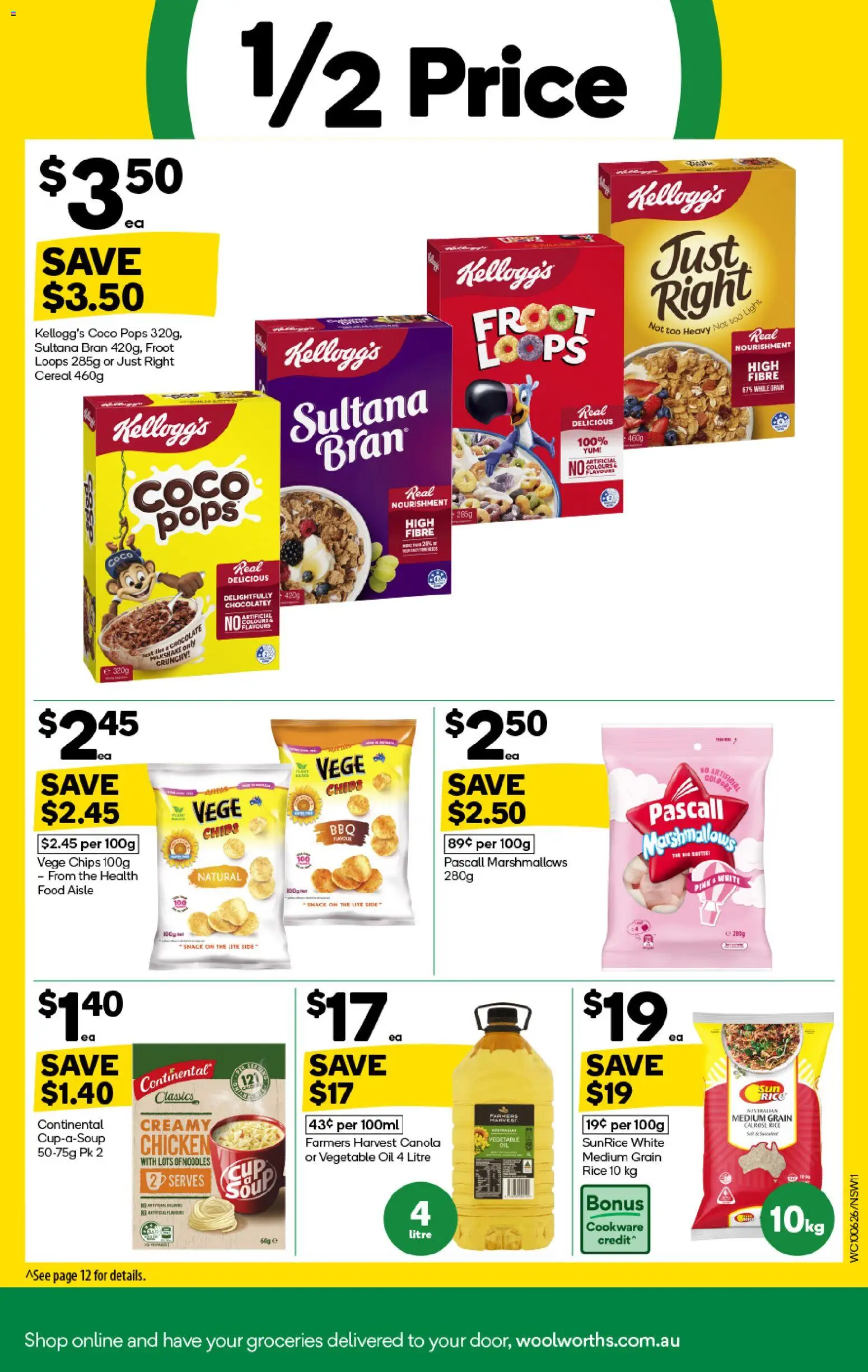 Woolworths catalogue - valid from 10.06.2026 | Page: 11 | Products: Light, Oil, Cookware, Chips