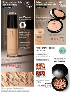 Oriflame catálogo válido desde el 19.06.2026 | Página: 48 | Productos: Maquillaje, Mate, Base, Base de maquillaje
