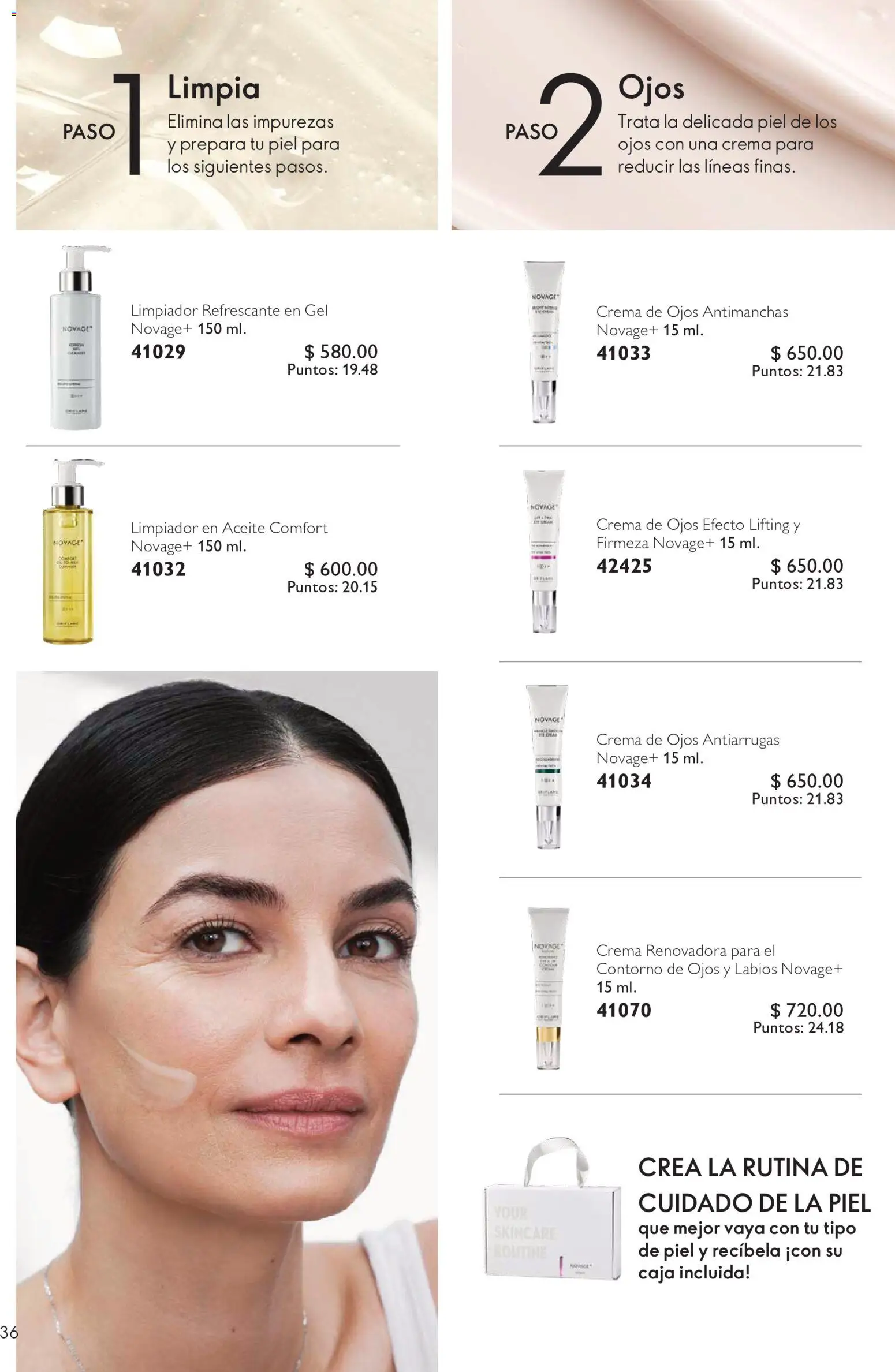 Nuevas ofertas de Oriflame válidas en toda la República Mexicana desde el 03/10/2026. ¡Encuentra las mejores ofertas en Oriflame campaña 14 2026! | Página: 36