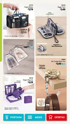 Vista previa de Betterware campaña 9 2026, nuevo folleto de la tienda, válido en México a partir del 31/08/2026 | Página: 106 | Productos: Bolsa, Zapatos, Bolso