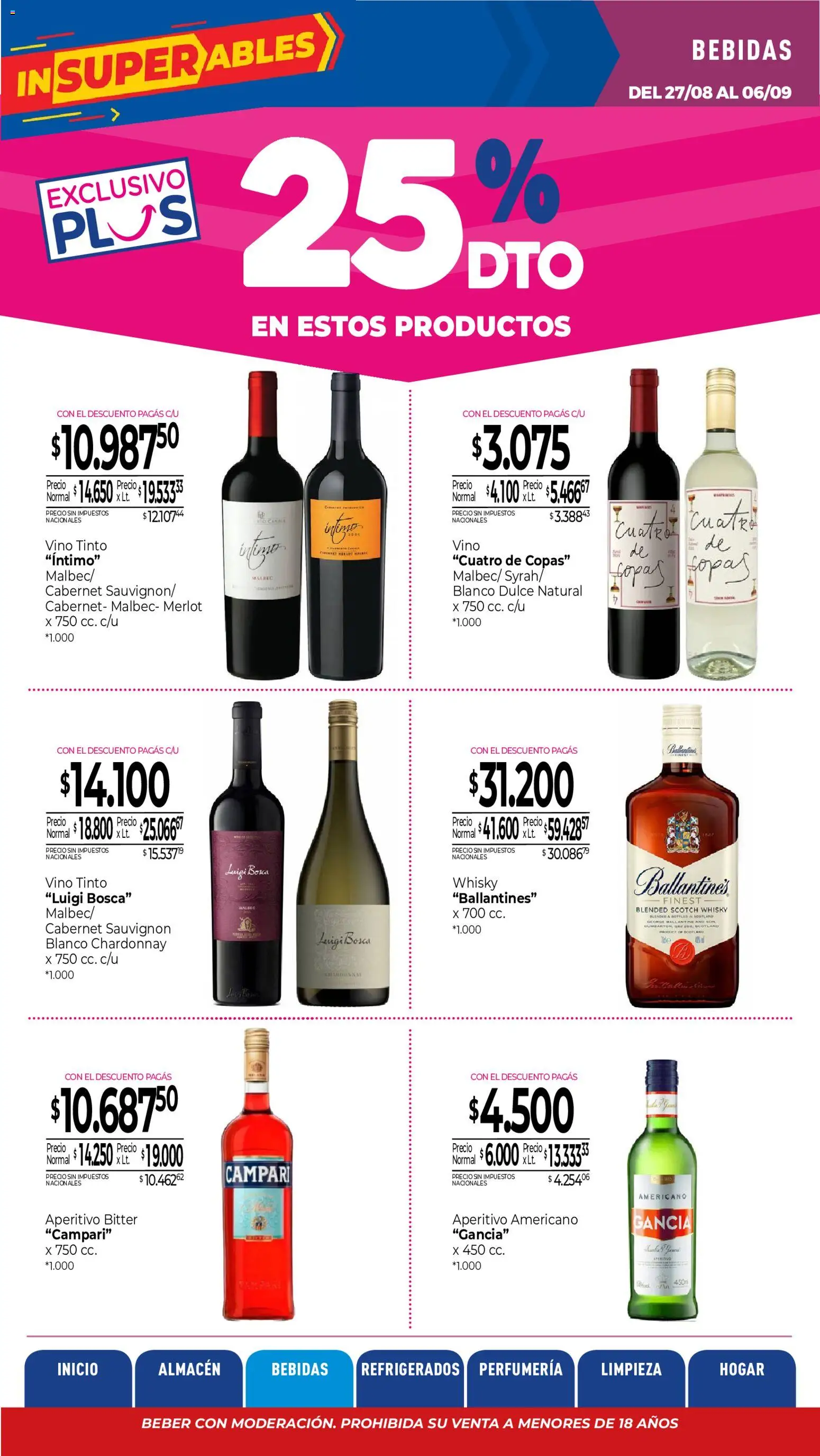 La Anonima catálogo │ válido desde el 27/08/2026 | Página: 16