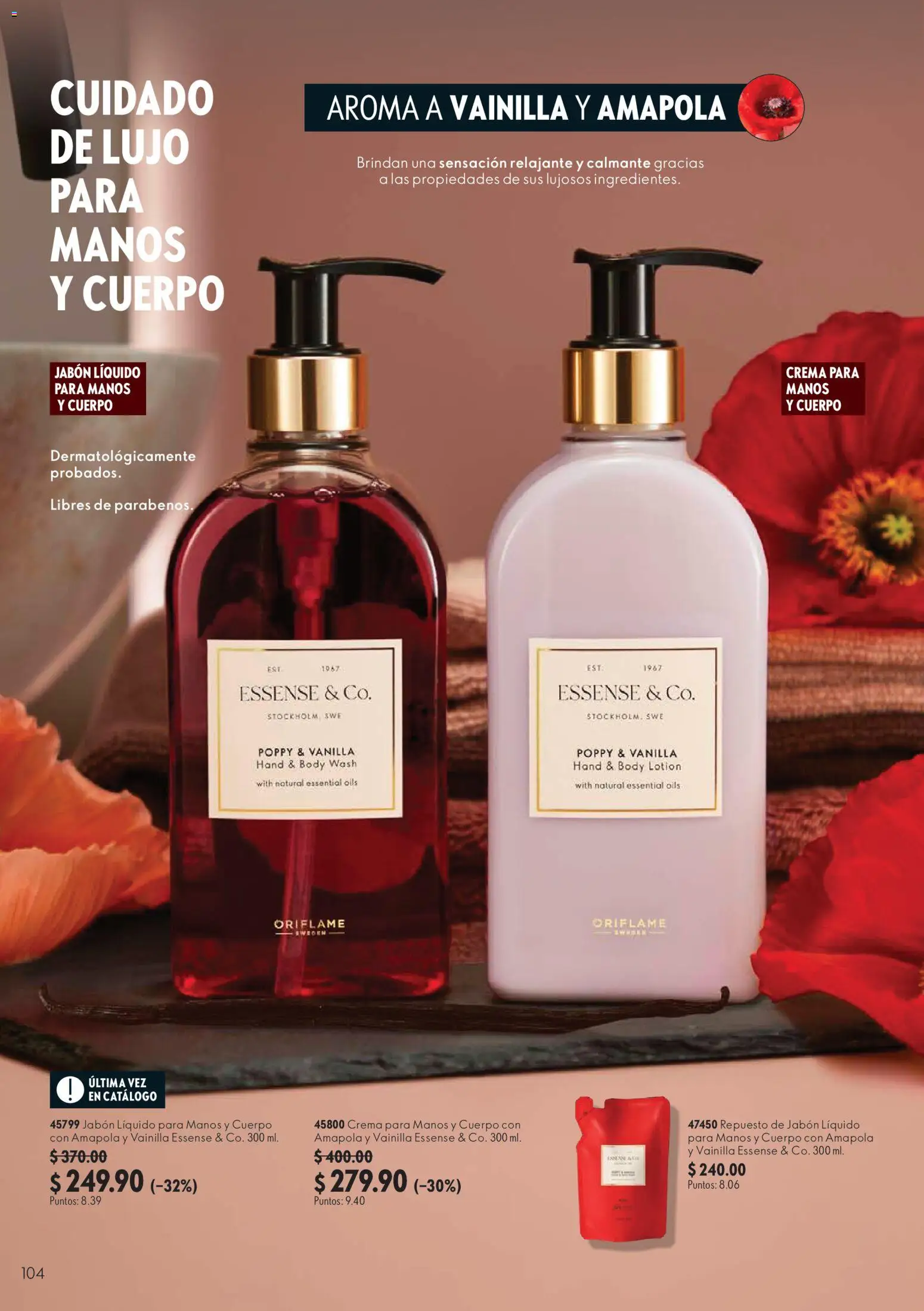 Nuevas ofertas de Oriflame válidas en toda la República Mexicana desde el 22/08/2026. ¡Encuentra las mejores ofertas en Oriflame campaña 12 2026! | Página: 104 | Productos: Cafetera, Polvo
