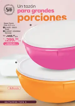 Vista previa de Tupperware catálogo, nuevo folleto de la tienda, válido en México a partir del 20.04.2026 | Página: 64