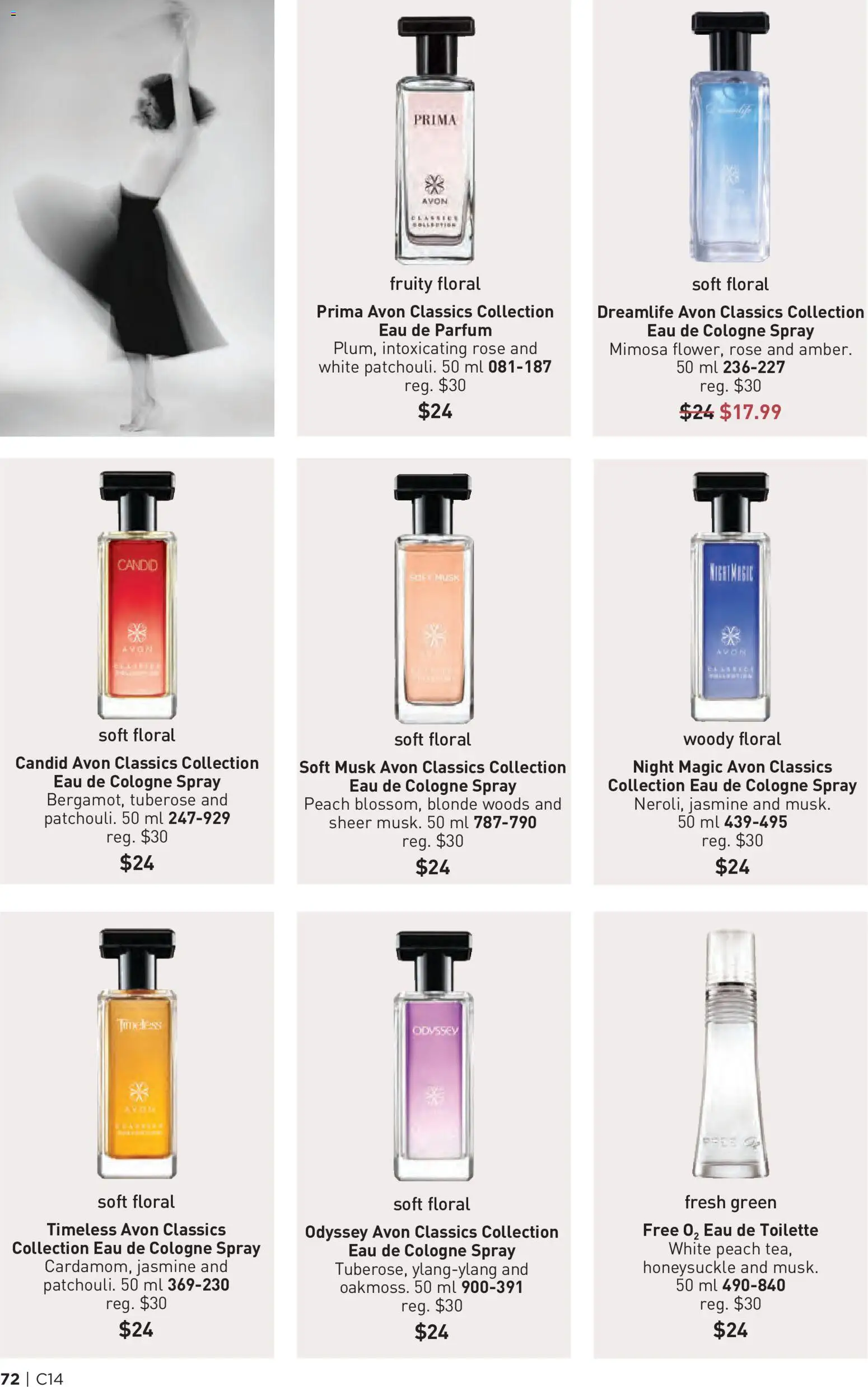 Avon flyer valid from Jul 2, 2026 | Page: 72 | Products: Eau de toilette, Toilette