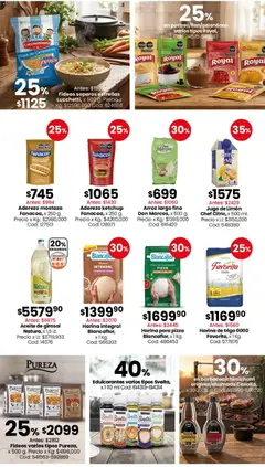 Vista previa Coto - Almacén y bebidas válido desde el 08.06.2026 | Página: 2 | Productos: Harina, Limón, Pizza, Fideos