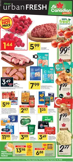 Preview of Sobeys weekly flyer / circulaire from shop Sobeys valid from Sep 10, 2026