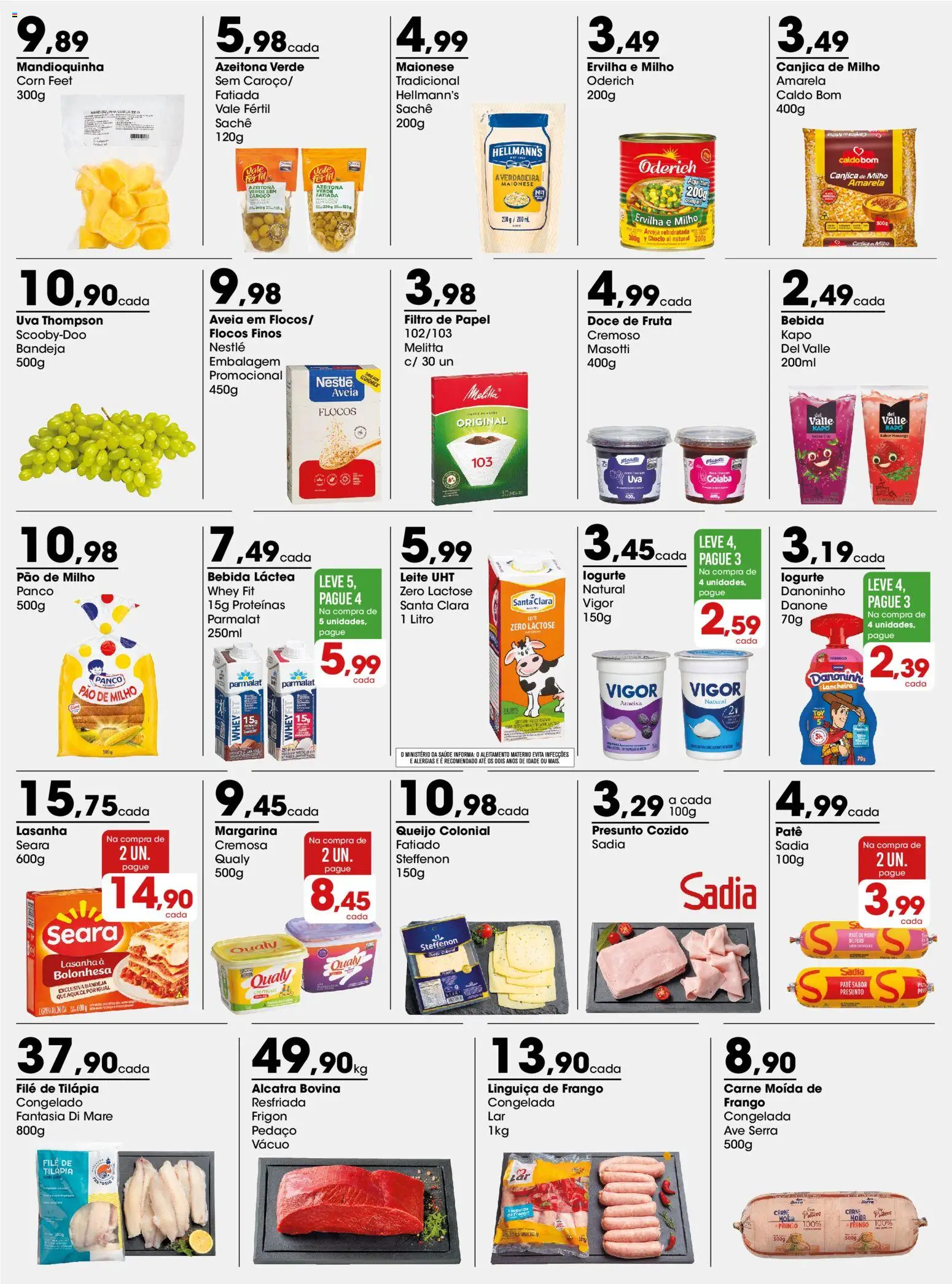 Zaffari Folheto - válido de 13/07/2026 | Página: 2 | Produtos: Alcatra, Carne, Lasanha, Flocos