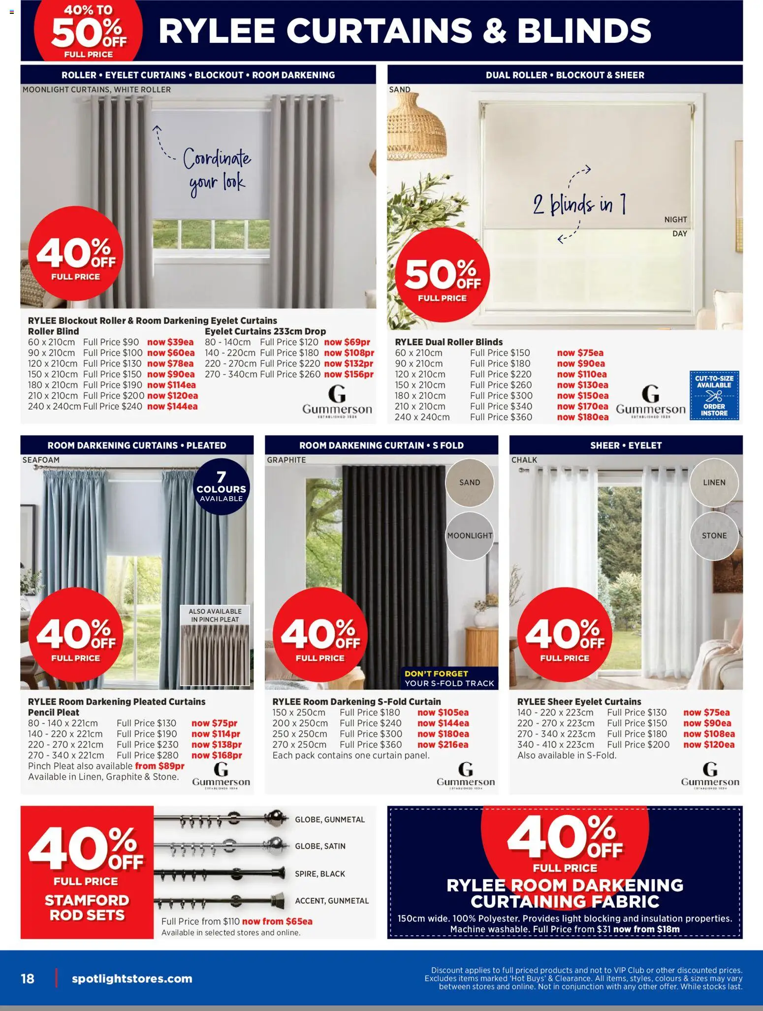 Spotlight catalogue - valid from 02/09/2026 | Page: 18 | Products: Curtain, Blinds, Light, Pencil