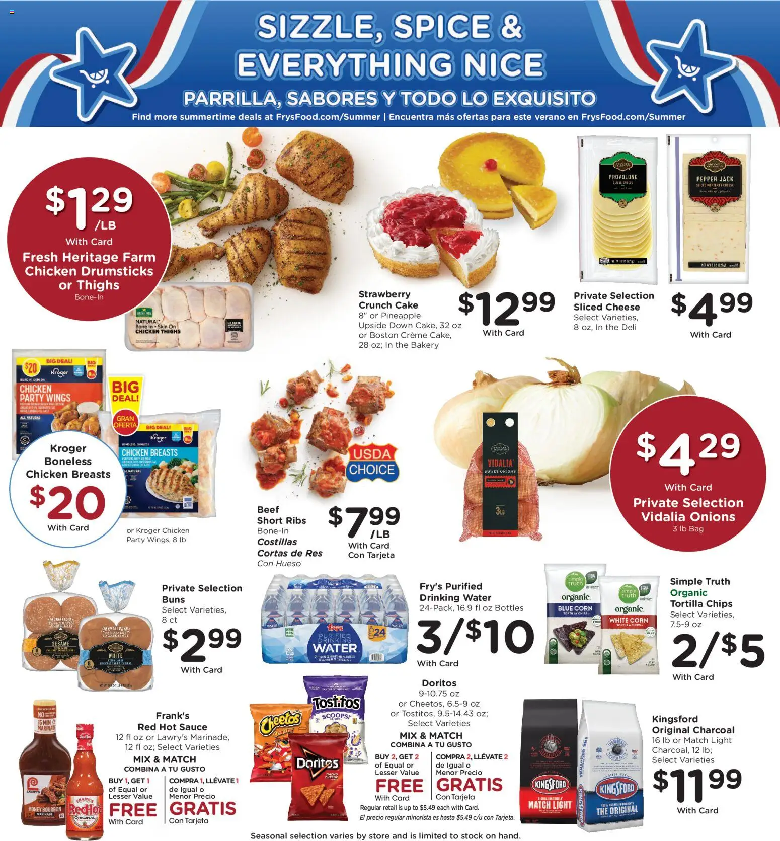 Fry's Food Weekly Ad - valid from 08/05/2026 | Page: 11 | Products: Chips, Water, Pepper, Bag