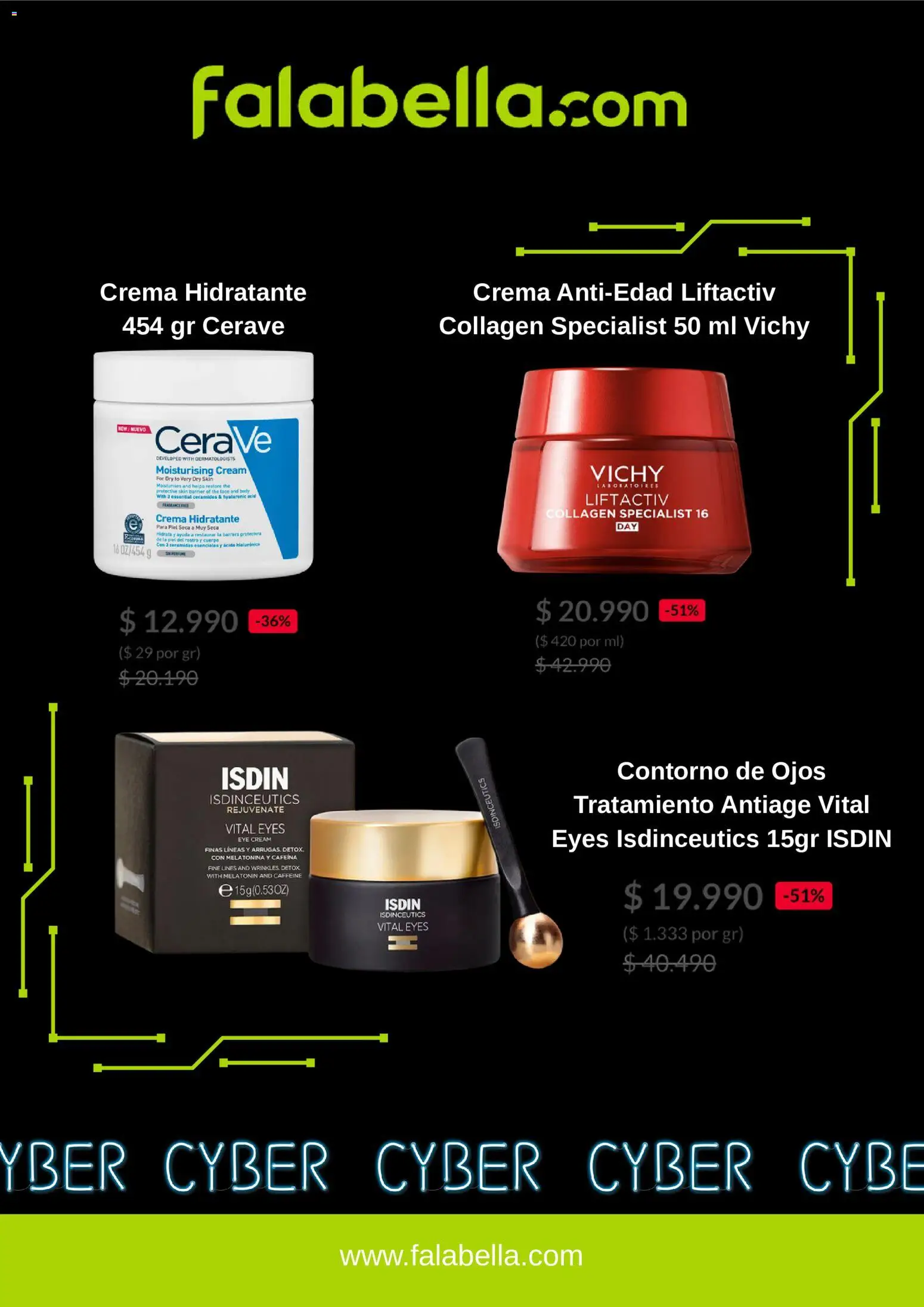 Falabella Cyber Day │ válido desde el 01.06.2026 | Página: 3 | Productos: Contorno, Body, Crema, Contorno de ojos