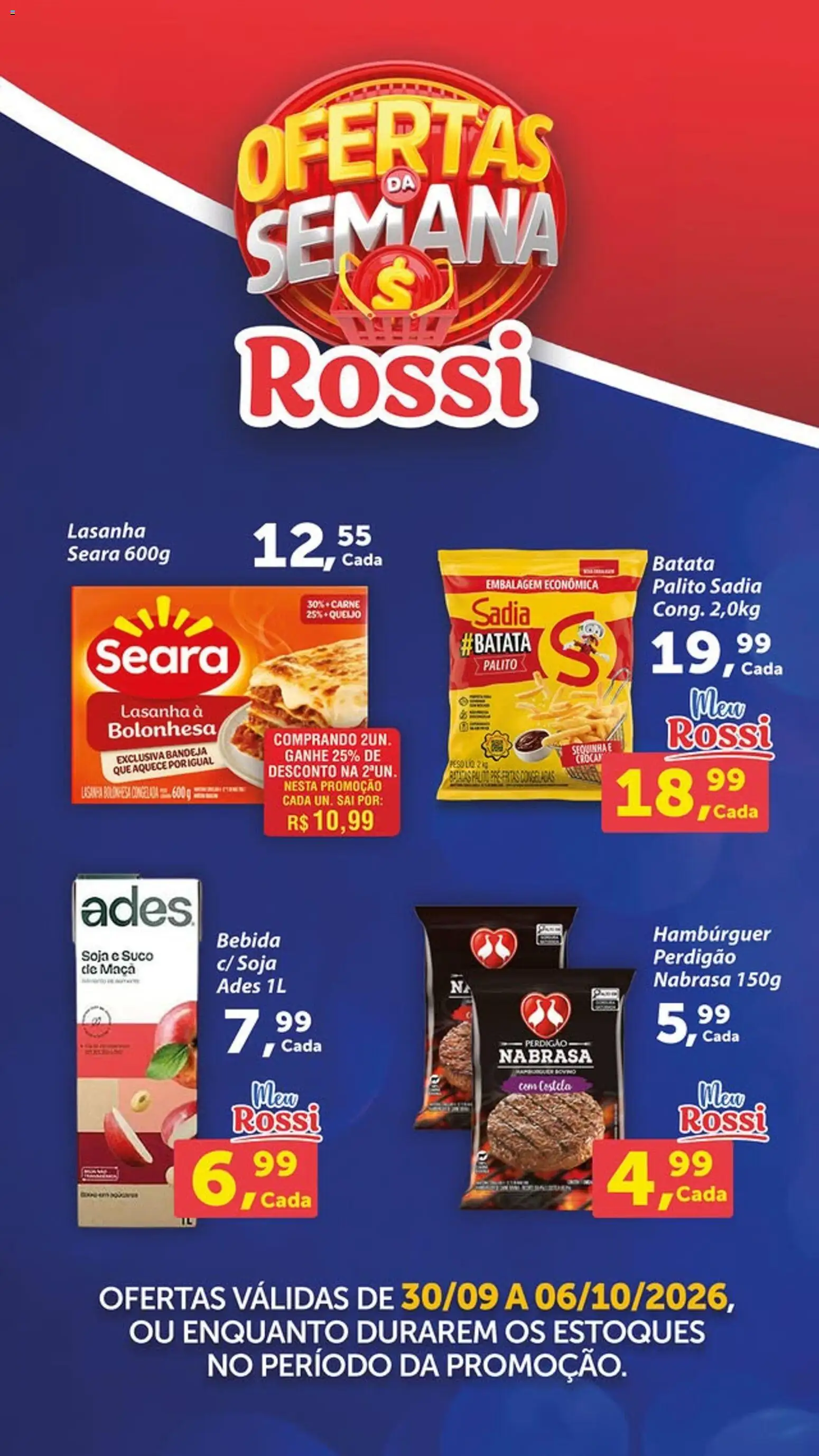 Rossi Supermercados Folheto - válido de 30/09/2026 | Página: 3