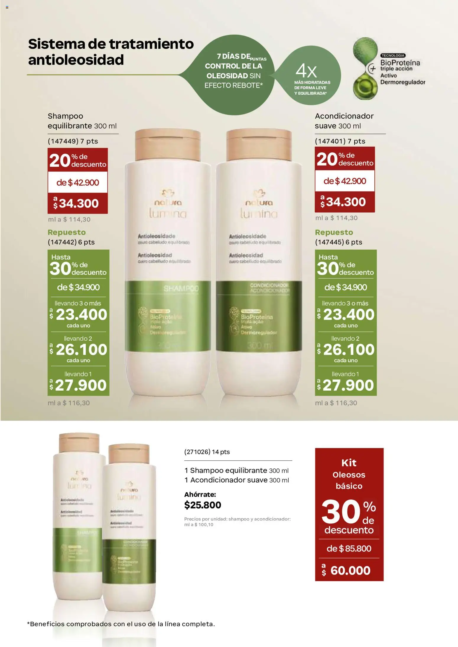 Natura revista - valida desde el 02/09/2026 | Página: 150 | Productos: Caro, Shampoo, Acondicionador