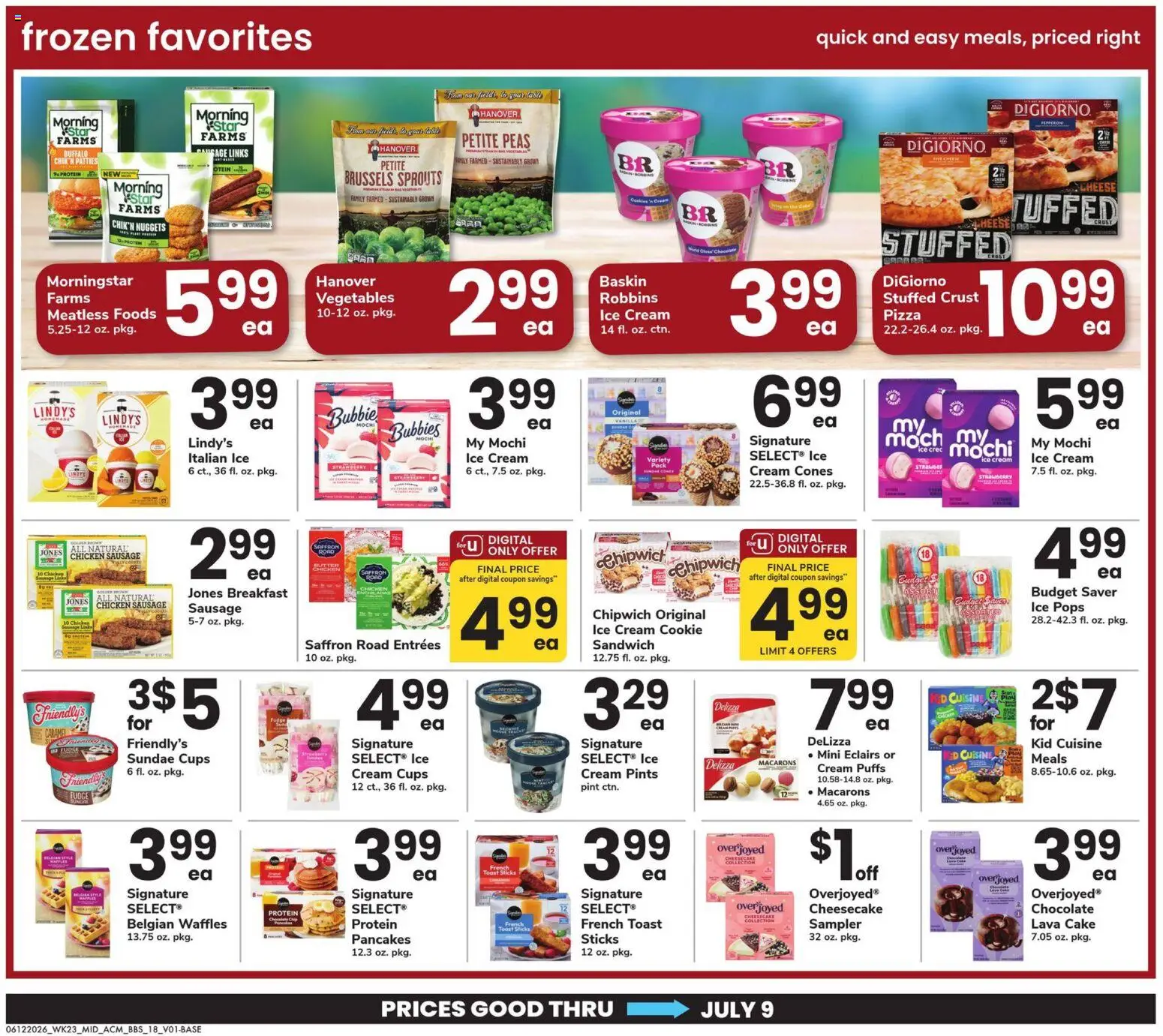 Acme Big Book of Savings - valid from 12.06.2026 | Page: 18 | Products: Cheese, Chocolate, Pizza, Cream