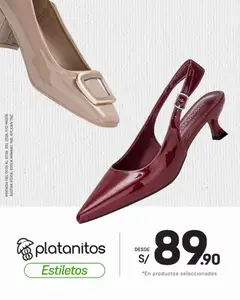 Vista previa de folleto Catálogo Platanitos - Estiletos de la Platanitos válido desde 01.06.2026