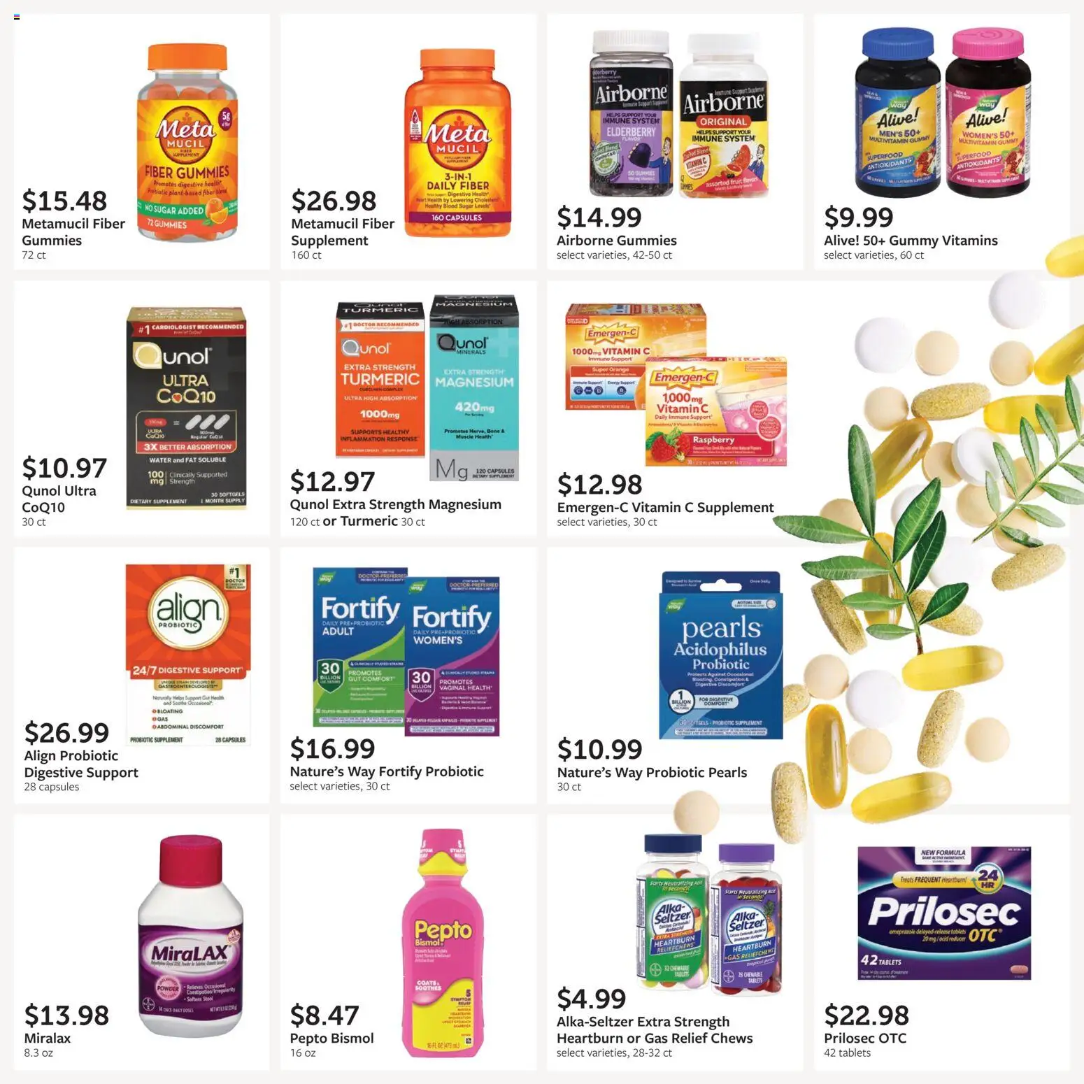 Fareway Monthly Ad - valid from 06/29/2026 | Page: 34 | Products: Multivitamin, Vitamin, Magnesium, Powder