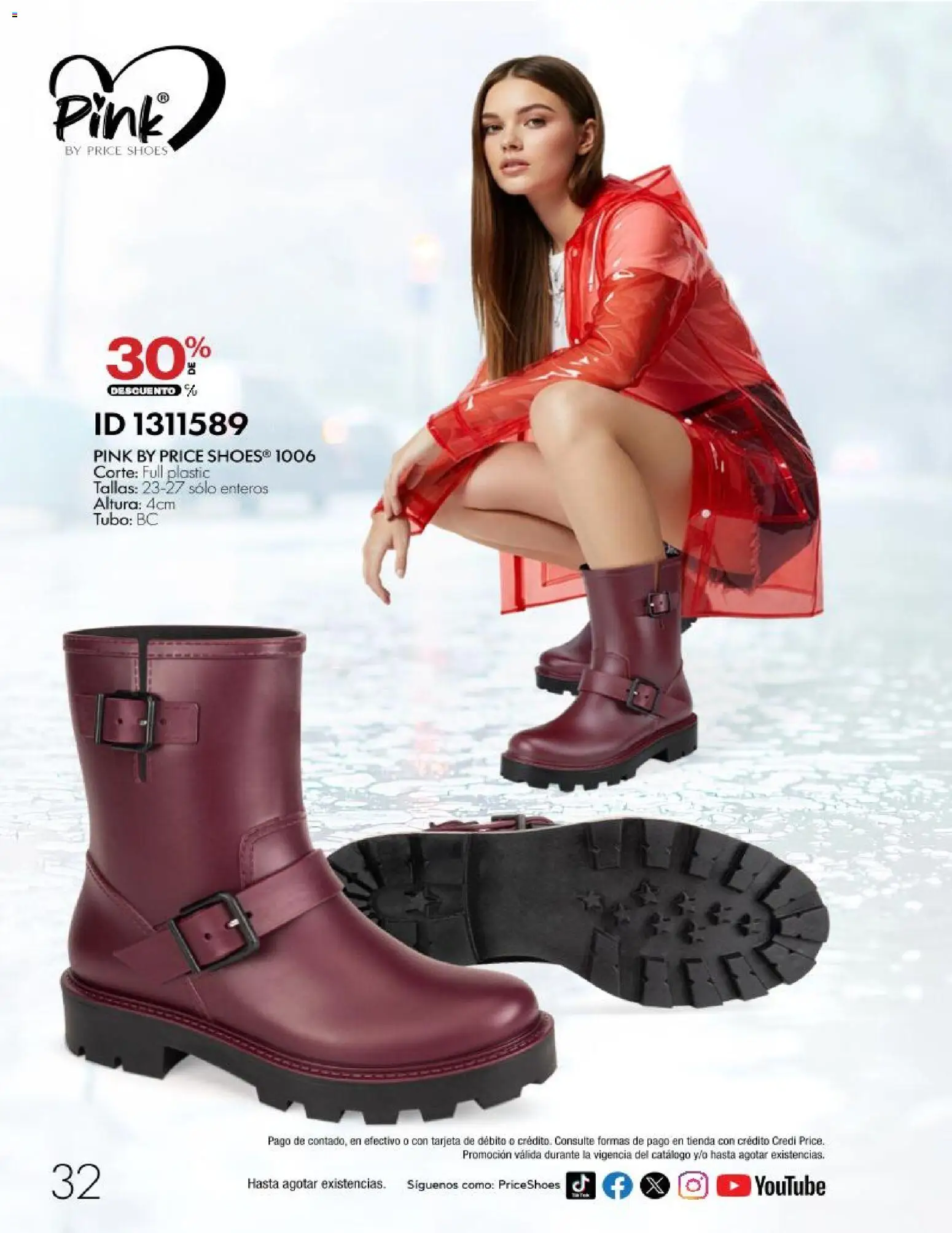 Nuevas ofertas de Price Shoes válidas en toda la República Mexicana desde el 28/10/2026. ¡Encuentra las mejores ofertas en Price Shoes catálogo 10 pagos sin intereses! | Página: 32