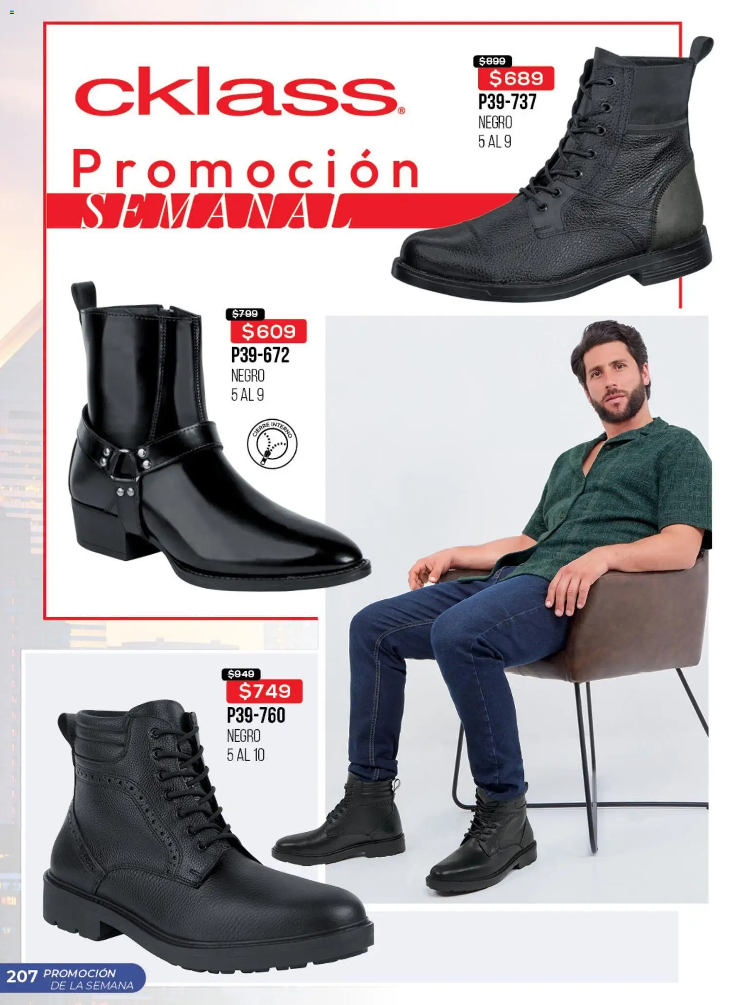Nuevas ofertas de Cklass válidas en toda la República Mexicana desde el 13.04.2026. ¡Encuentra las mejores ofertas en Cklass catálogo Promo semanal! | Página: 208