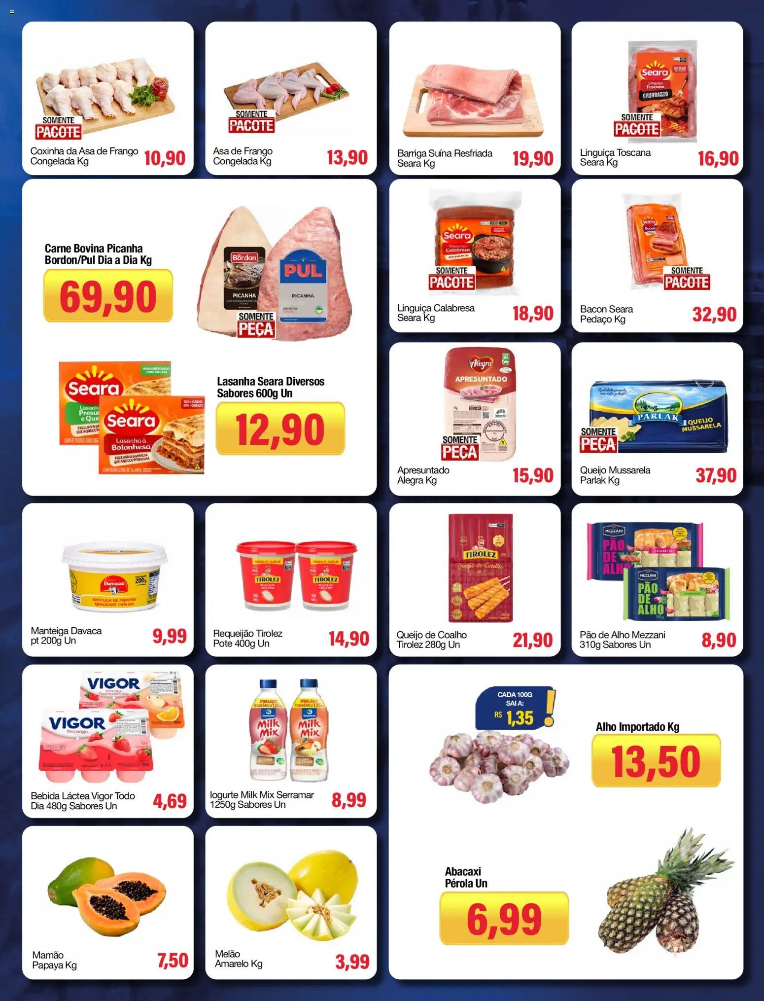 Spani Atacadista Folheto - válido de 04/10/2026 | Página: 2 | Produtos: Melão, Pao de alho, Carne, Bebida