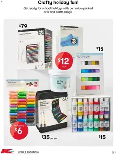 Preview of Kmart - School Holidays - valid from 24/06/2026 | Page: 38 | Products: Clay